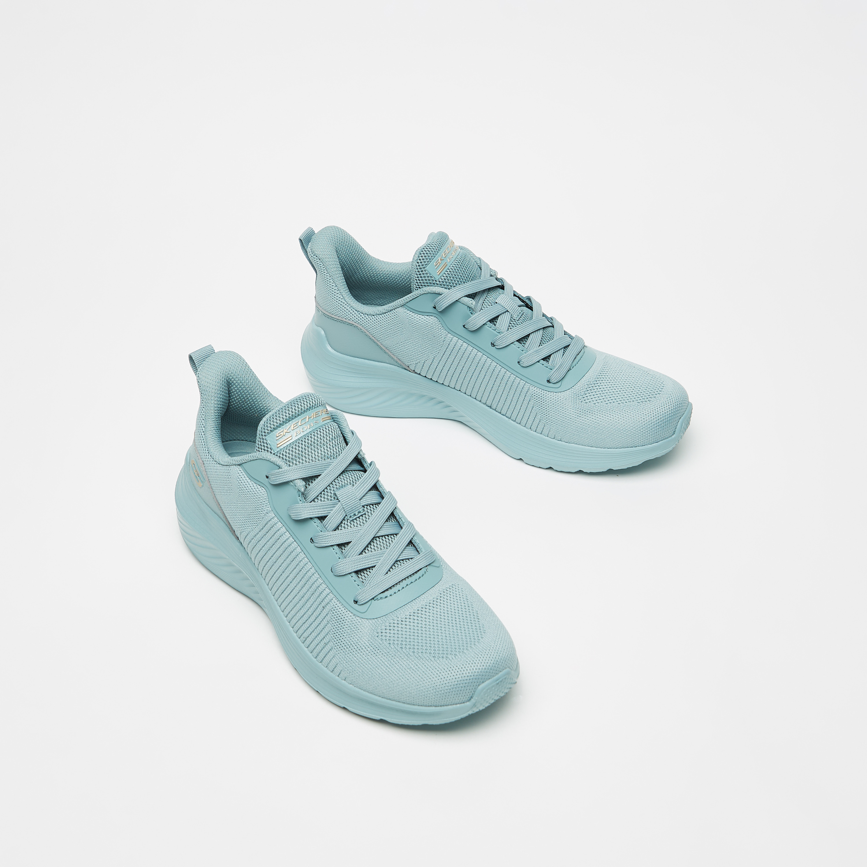 Skechers Bobs Squad Waves Women Memory Foam Sneakers | 117472-sports-women-shoes-image-9