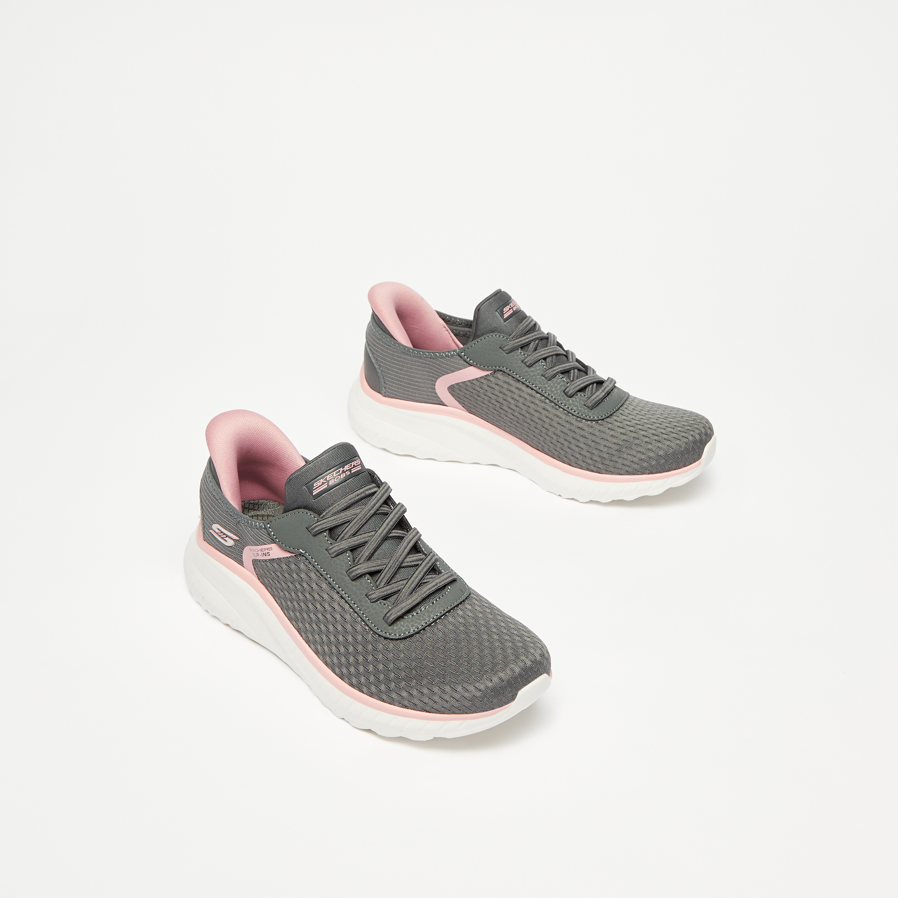 حذاء مشي نسائي من سكيتشرز بوبز سكواد ويفز تشوس بنجي بدون أربطة 117498 | OE-sports-women-shoes-image-1