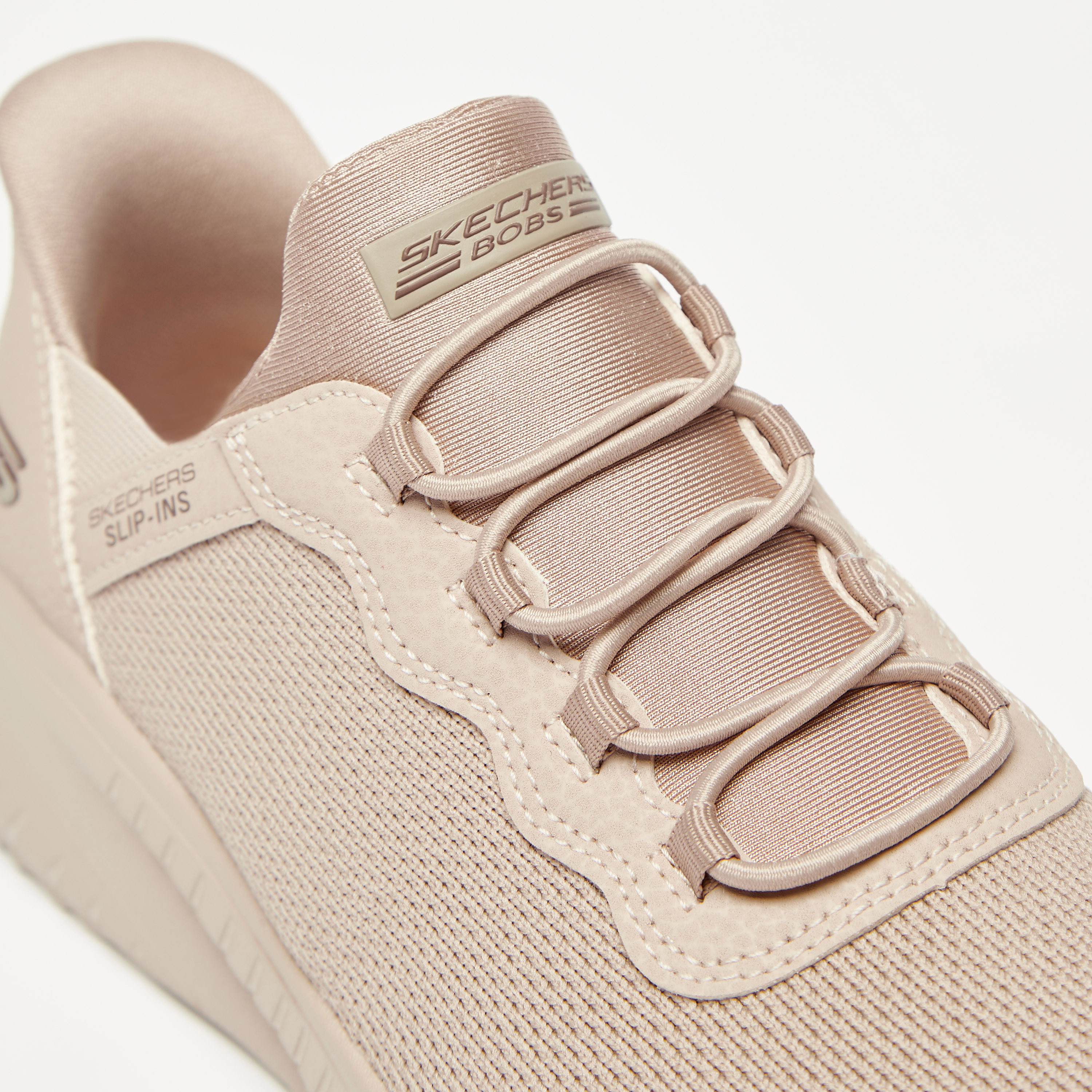 Skechers Women's Bobs Squad Chaos Bungee No-Tie Laces Walking Shoes 117500 | OE-sports-women-shoes-image-7