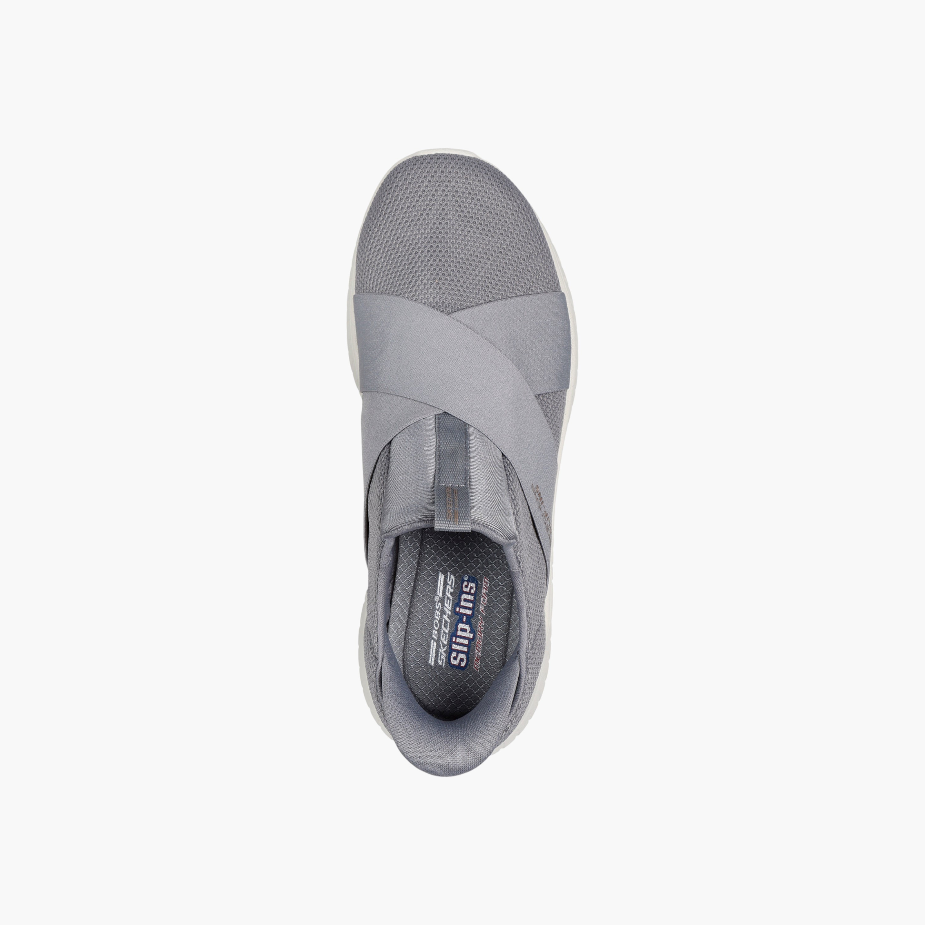 حذاء رياضي سهل الارتداء بوبس سكواد كايوس للنساء من سكتشرز - 117505-GRY-sports-women-shoes-image-3