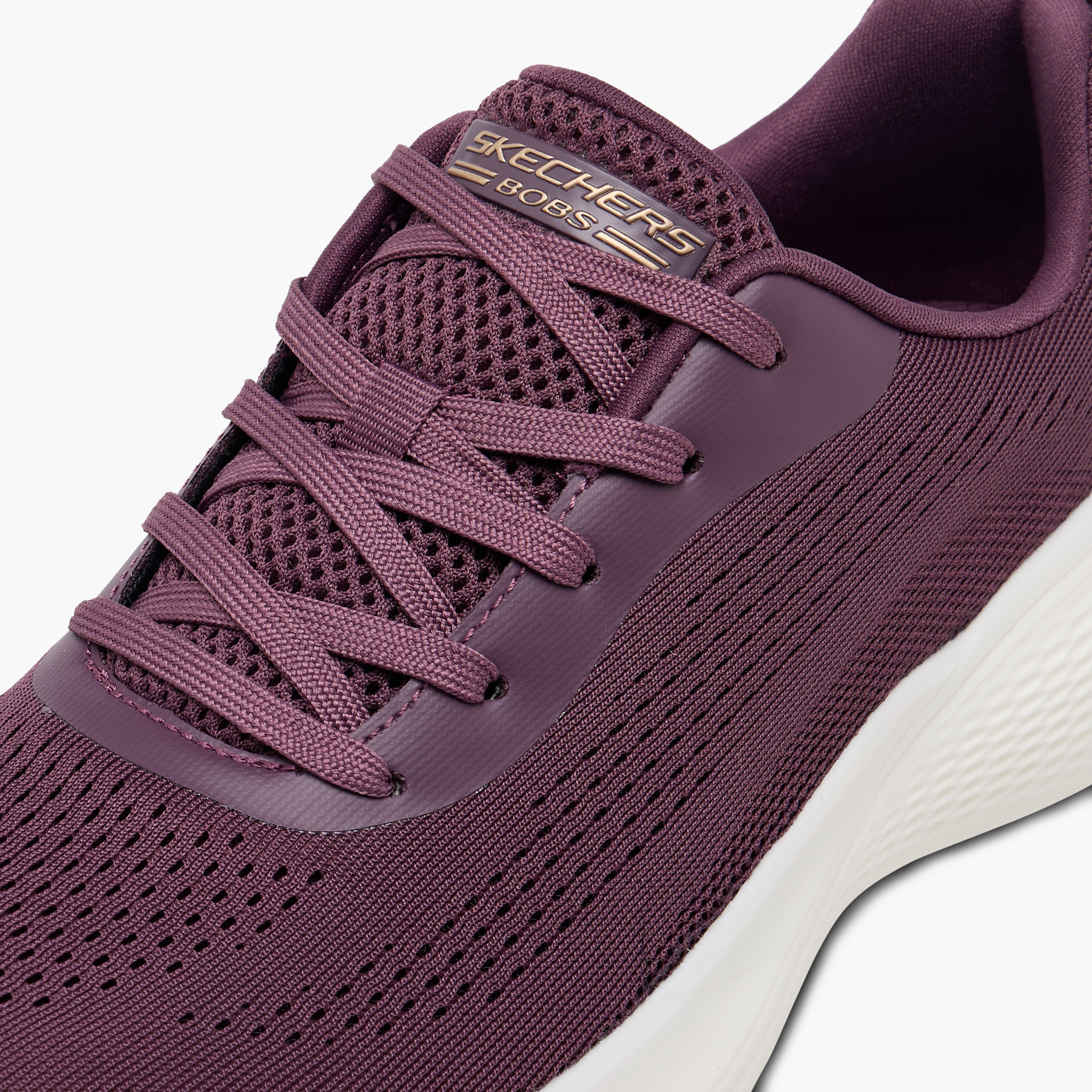 Skechers Women's Bobs Infinity Lace-Up Low Ankle Sneakers 117550 | OE-women-shoes-sneakers-image-4