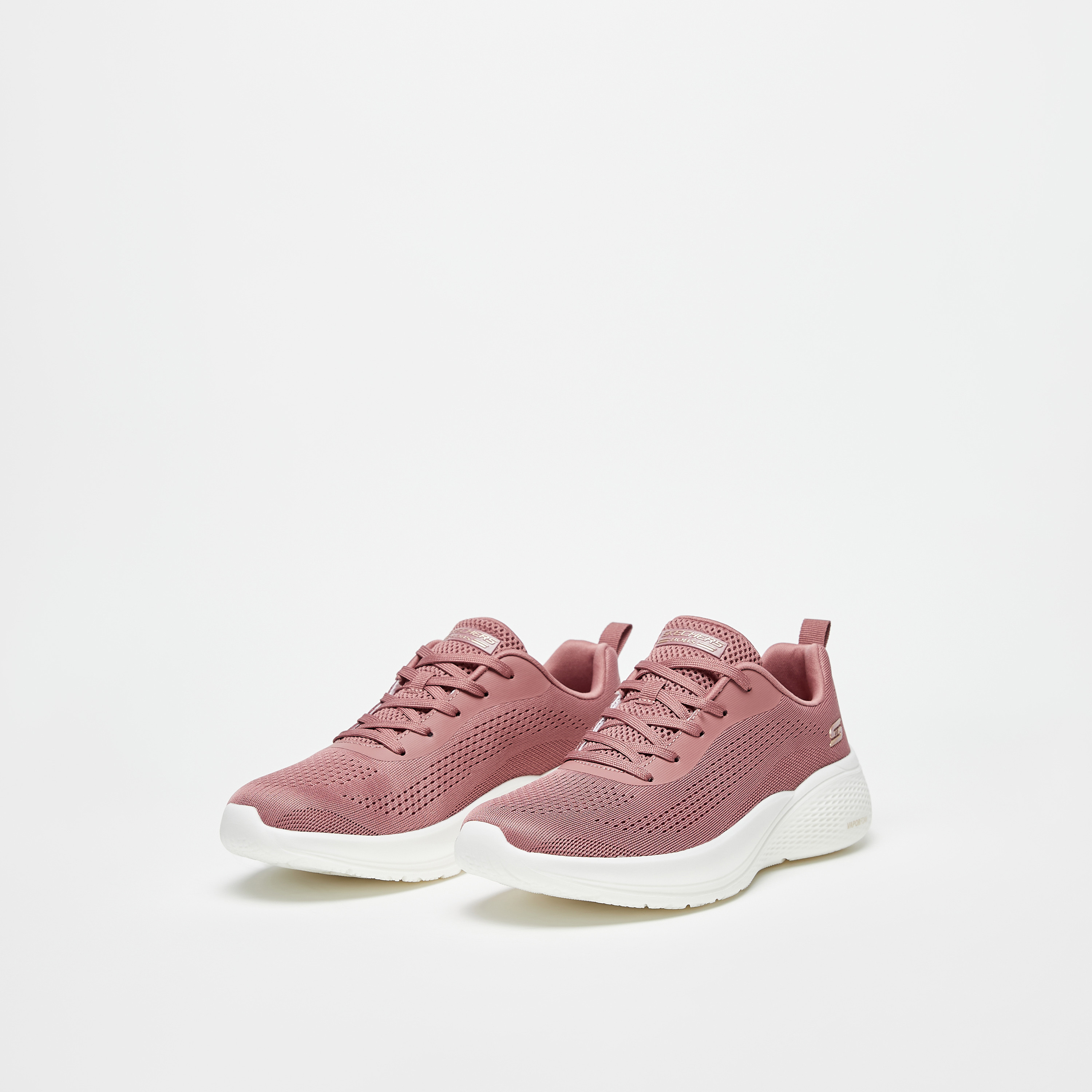 Skechers Bobs Infinity Women Memory Foam Low Ankle Sneakers 117550-ROS | OE-women-shoes-sneakers-image-2