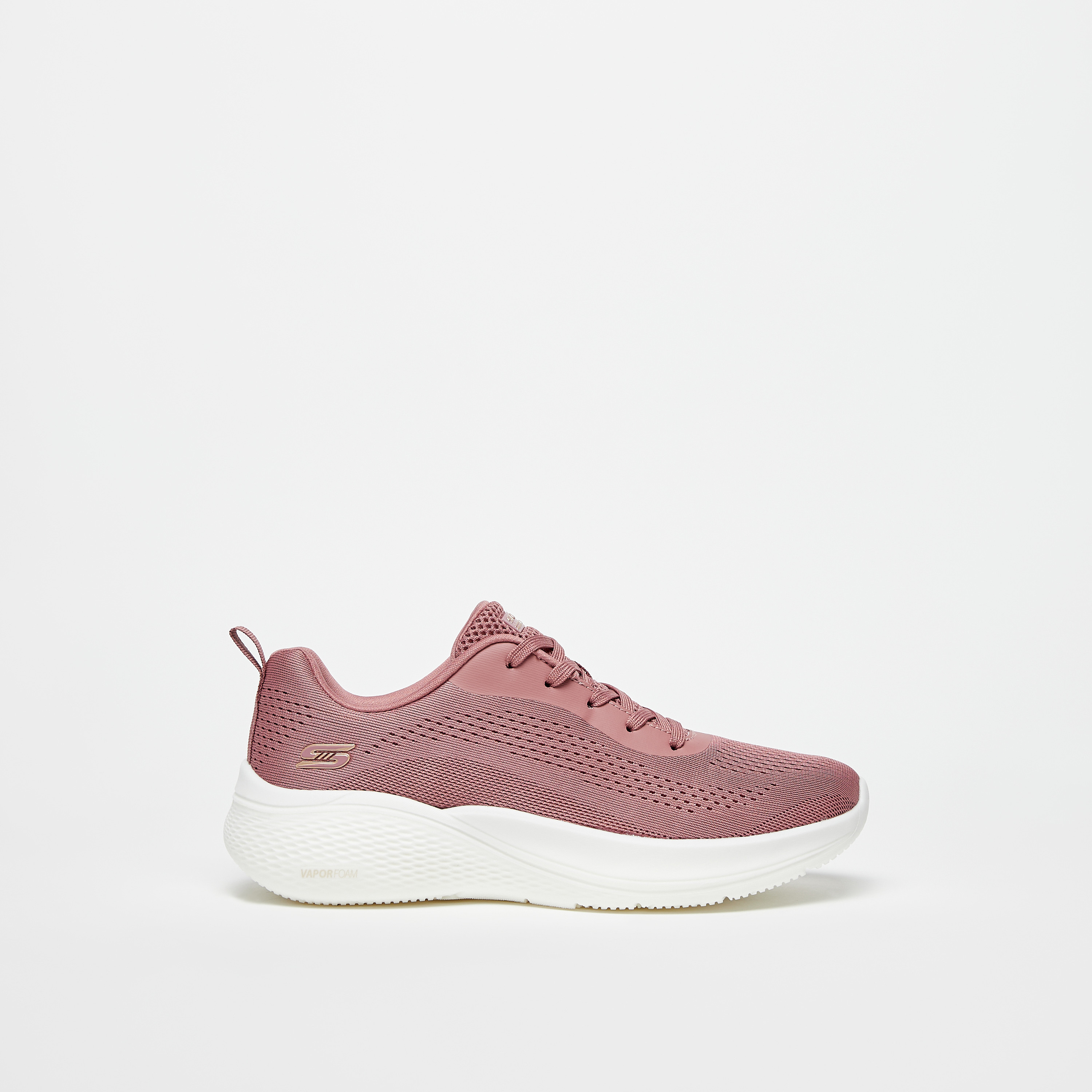 Skechers Bobs Infinity Women Memory Foam Low Ankle Sneakers 117550-ROS | OE-women-shoes-sneakers-image-4