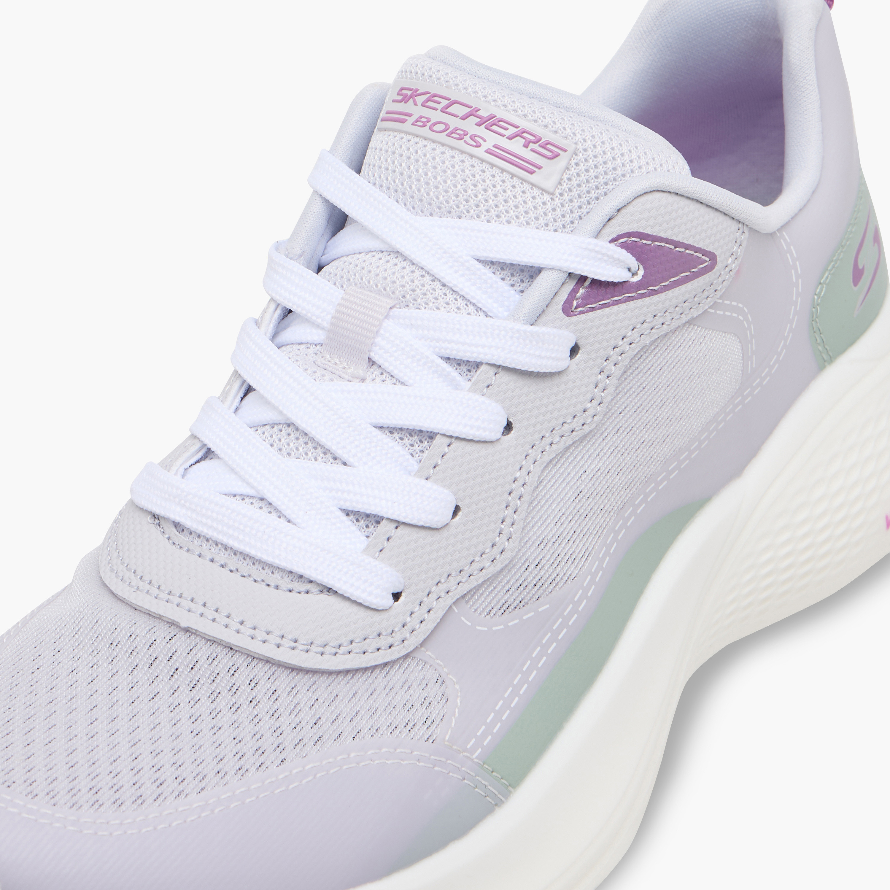 Skechers BOBS INFINITY Women's Lace-Up Low Ankle Sneakers-sports-women-shoes-image-9
