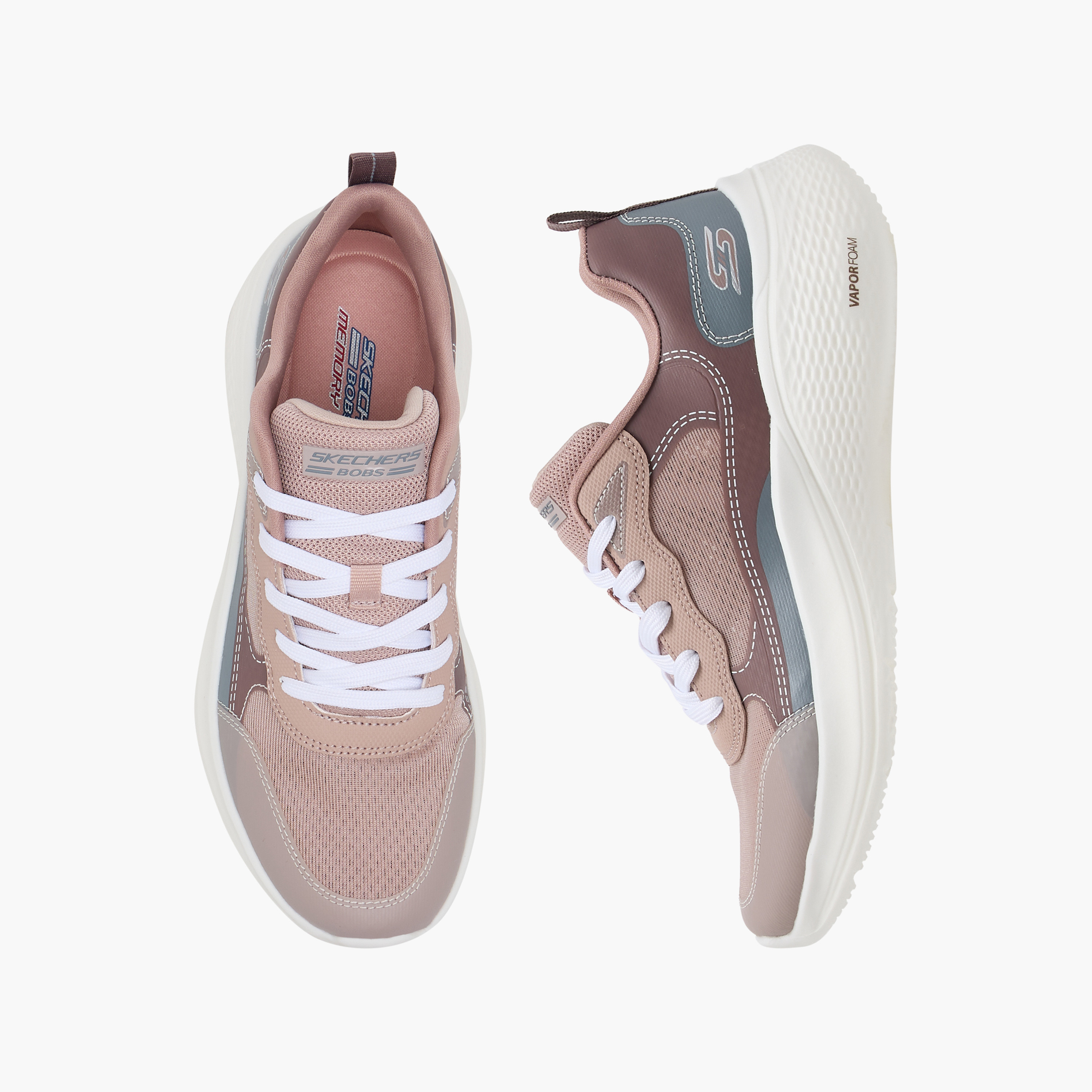 Skechers BOBS INFINITY Women's Lace-Up Low Ankle Sneakers-sports-women-shoes-image-11