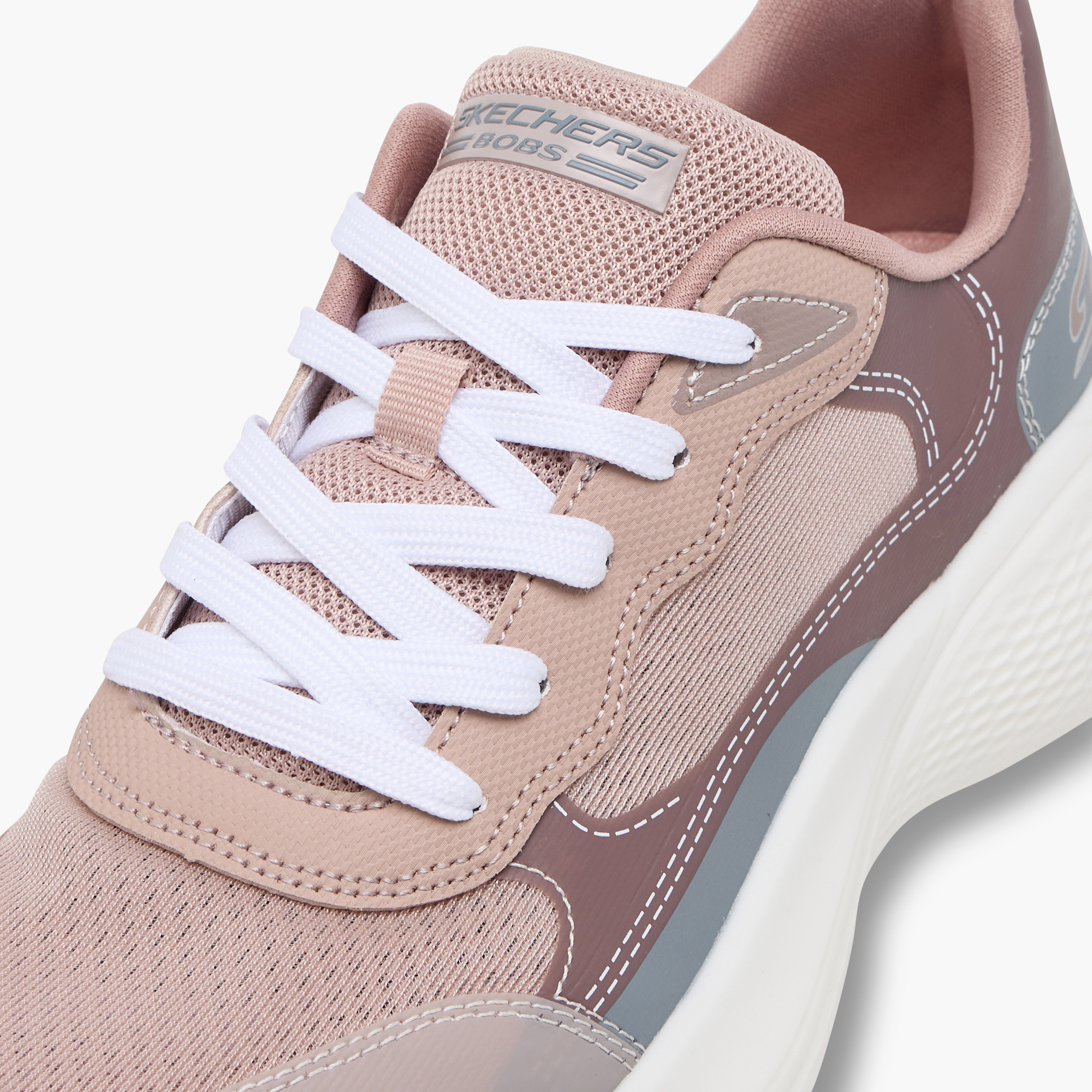 Skechers BOBS INFINITY Women's Lace-Up Low Ankle Sneakers-sports-women-shoes-image-14