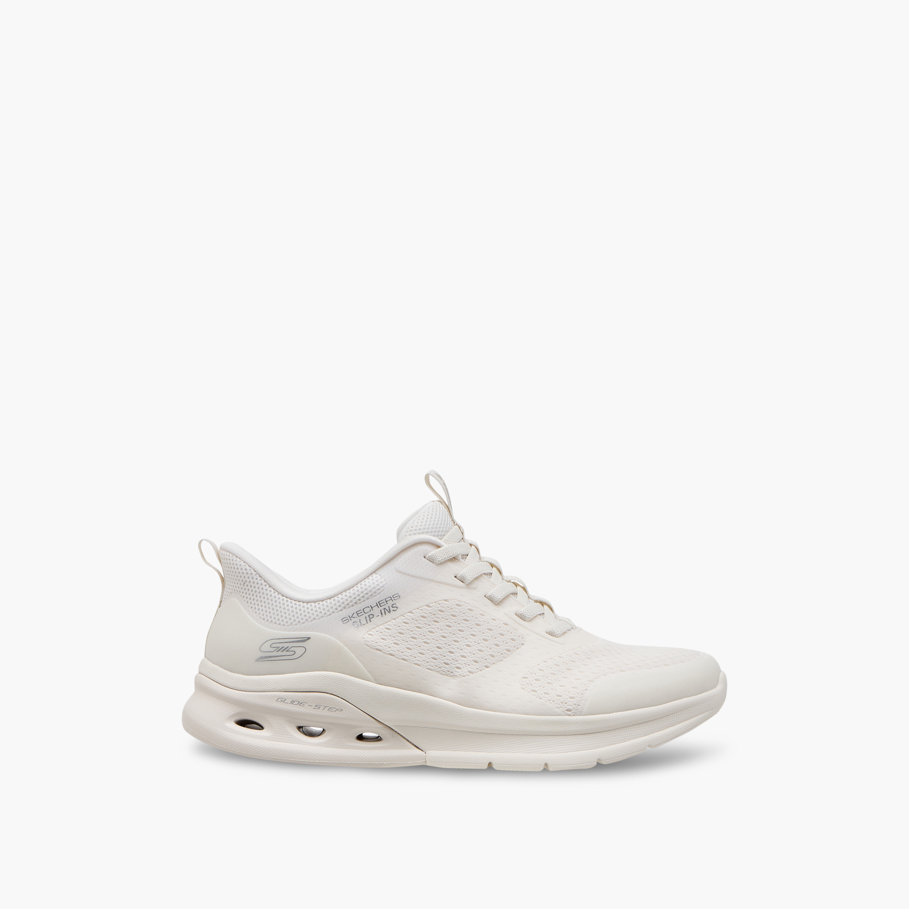Skechers Women's Bobs Arc Waves 2.0 Bungee Lace Low Ankle Sneakers-women-shoes-sneakers-image-3