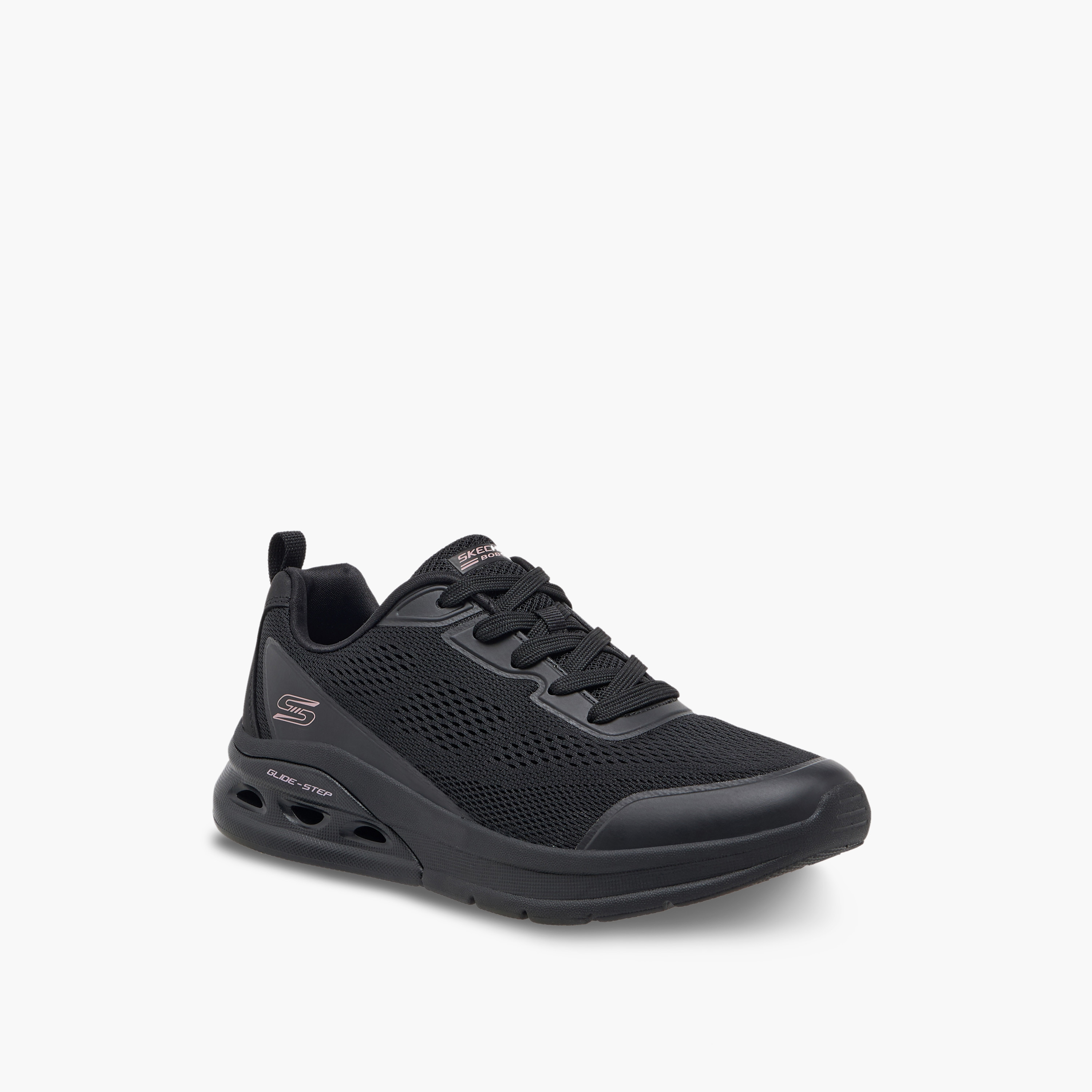 Skechers BOBS ARC WAVES 2.0 Women's Lace-Up Low Ankle Sneakers-sports-women-shoes-image-2