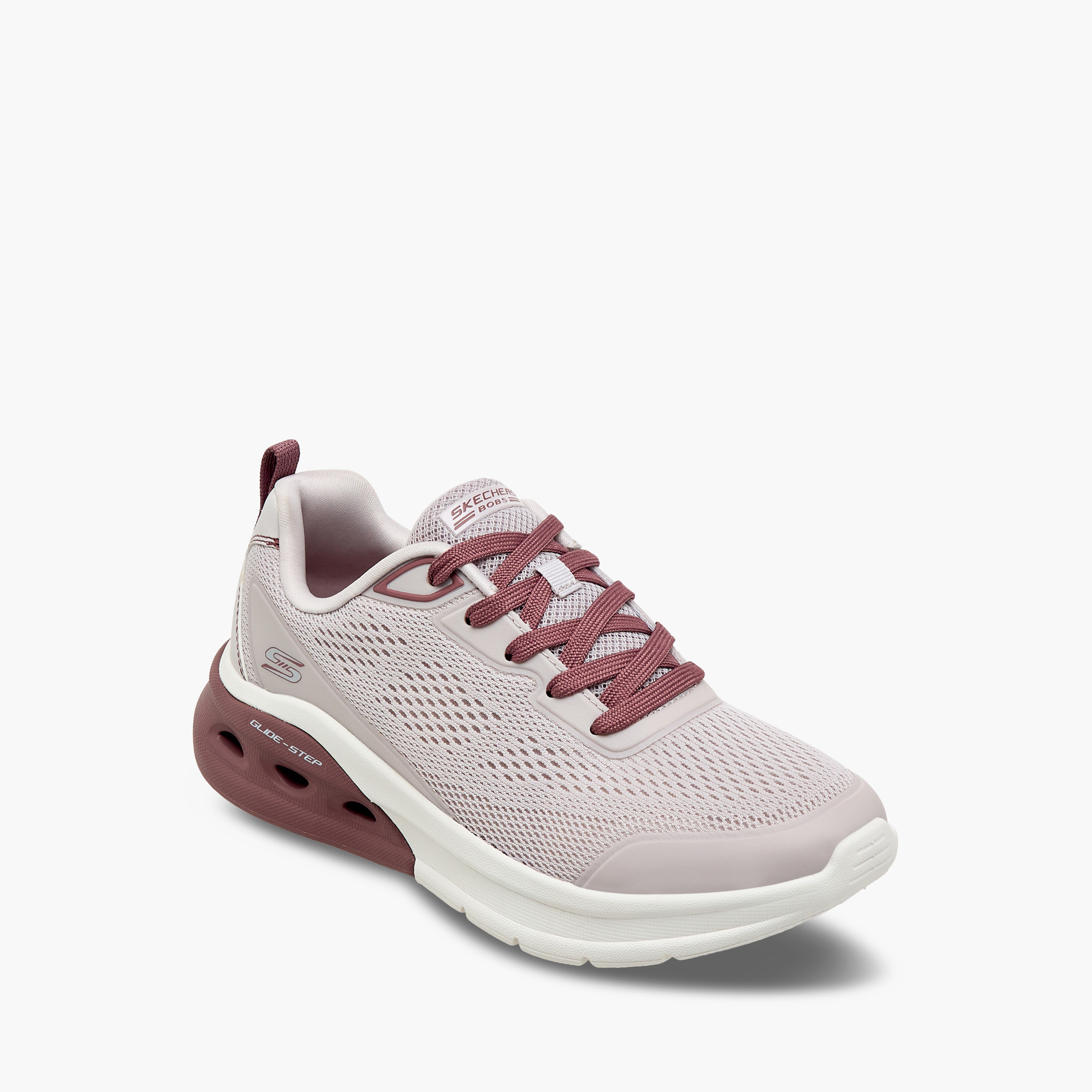 Skechers BOBS ARC WAVES 2.0 Women's Lace-Up Low Ankle Sneakers-sports-women-shoes-image-2