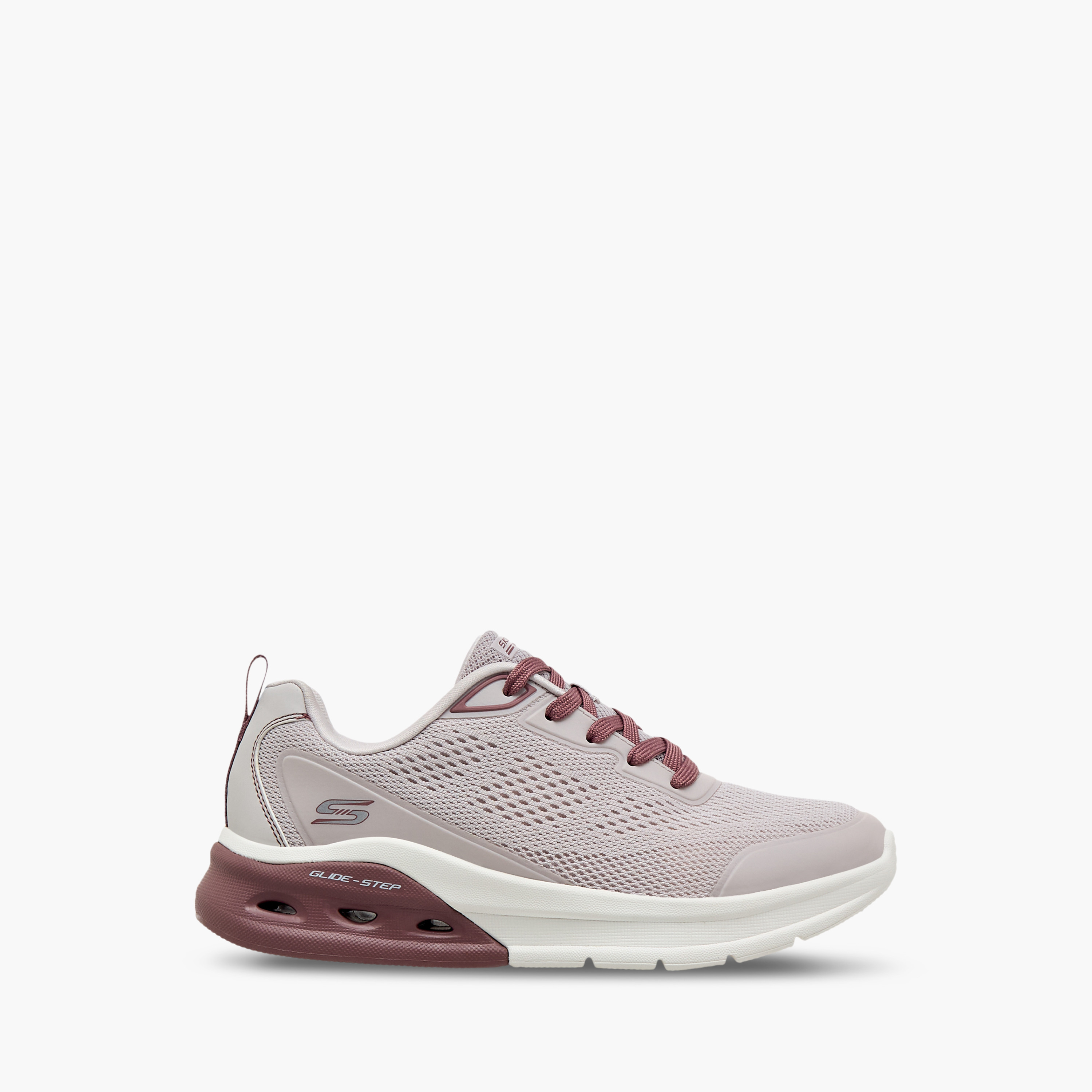 Skechers BOBS ARC WAVES 2.0 Women's Lace-Up Low Ankle Sneakers-sports-women-shoes-image-3