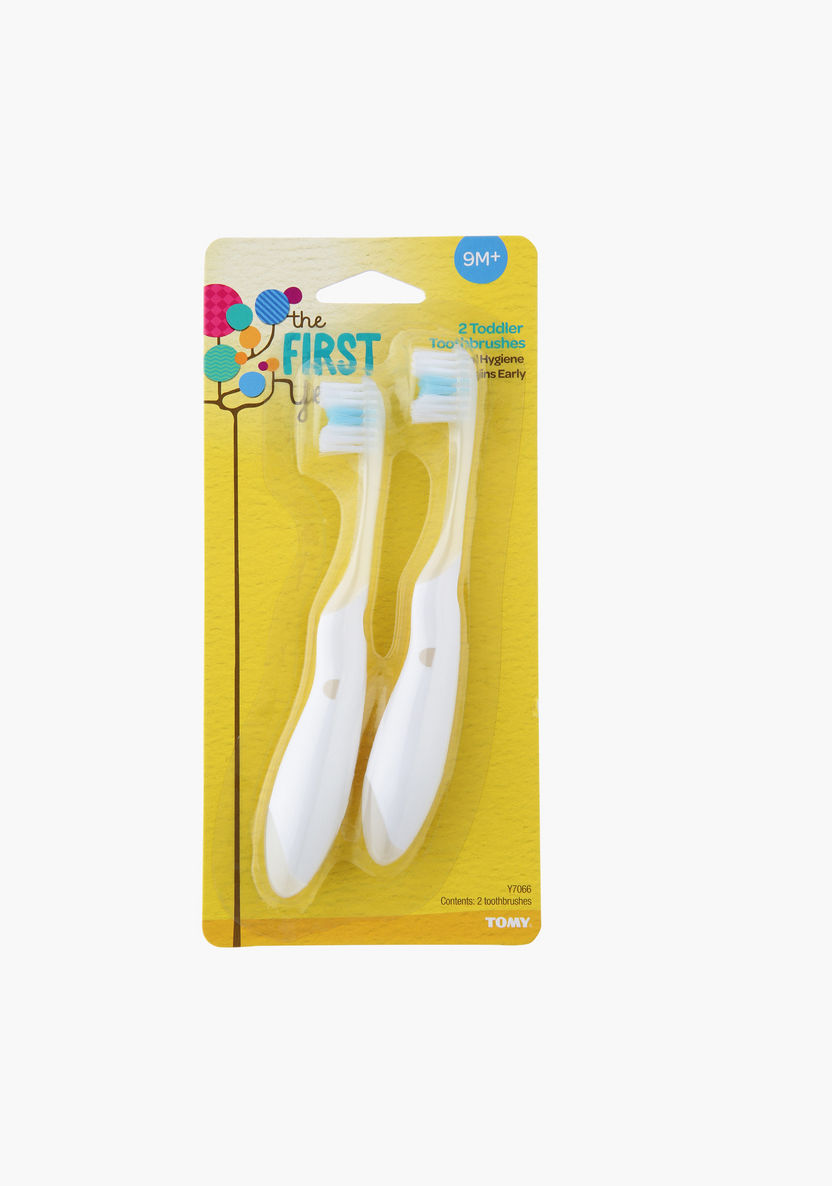The First Years Toddler Toothbrush - Set of 2-Oral Care-image-0