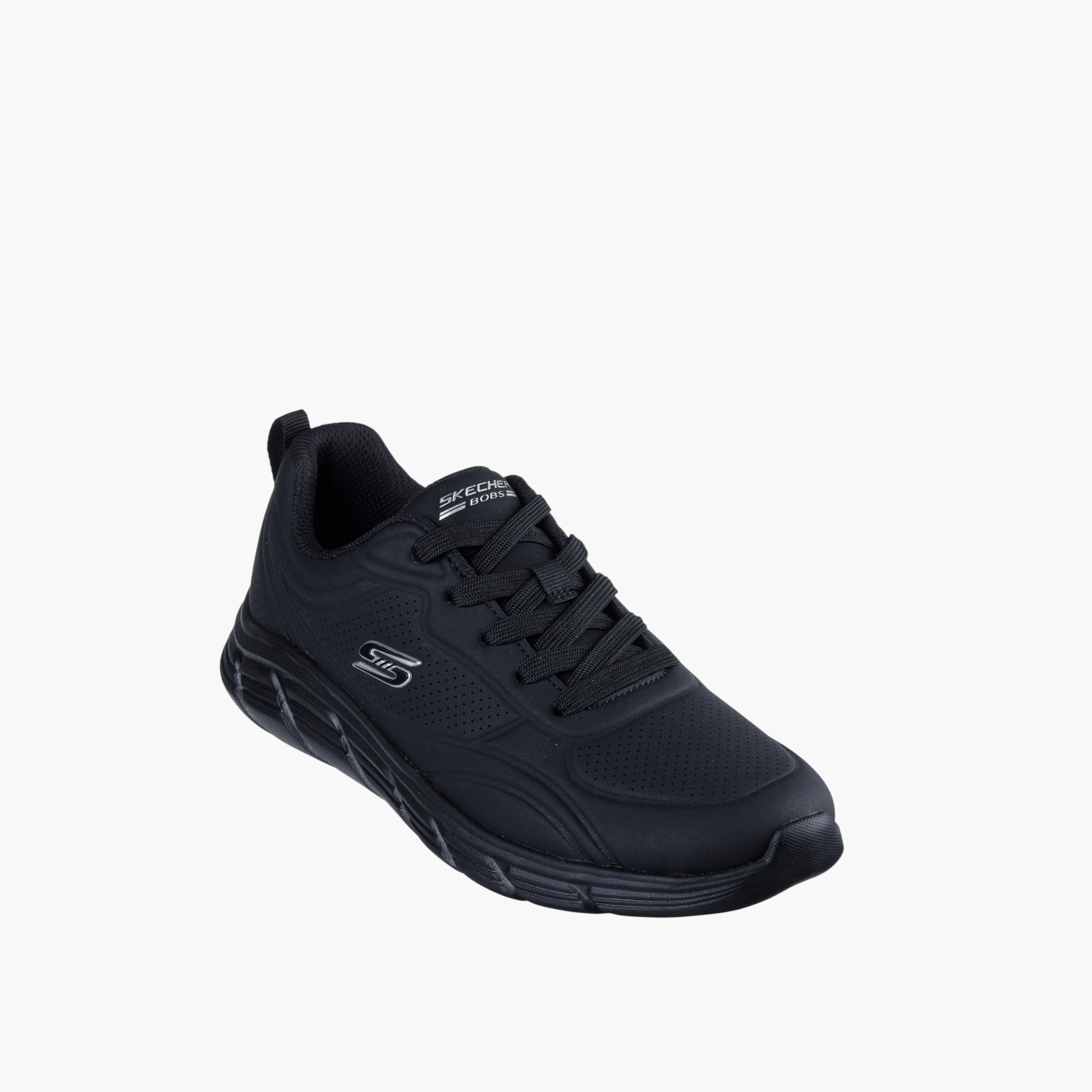 حذاء رياضي برباط للنساء من سكيتشرز - 117715-BBK-sports-women-shoes-image-1