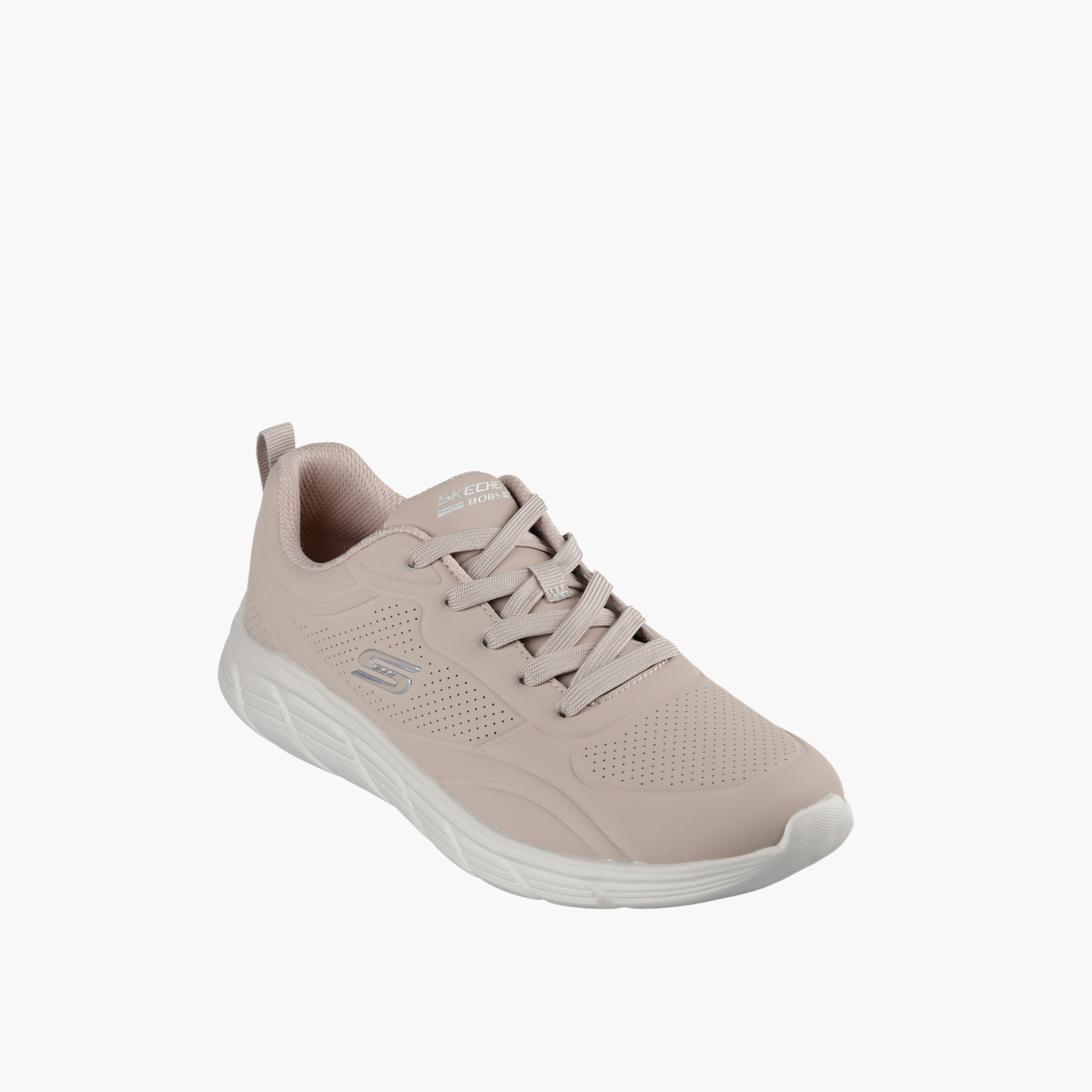 حذاء رياضي برباط للنساء من سكيتشرز - 117715-TAN-sports-women-shoes-image-1