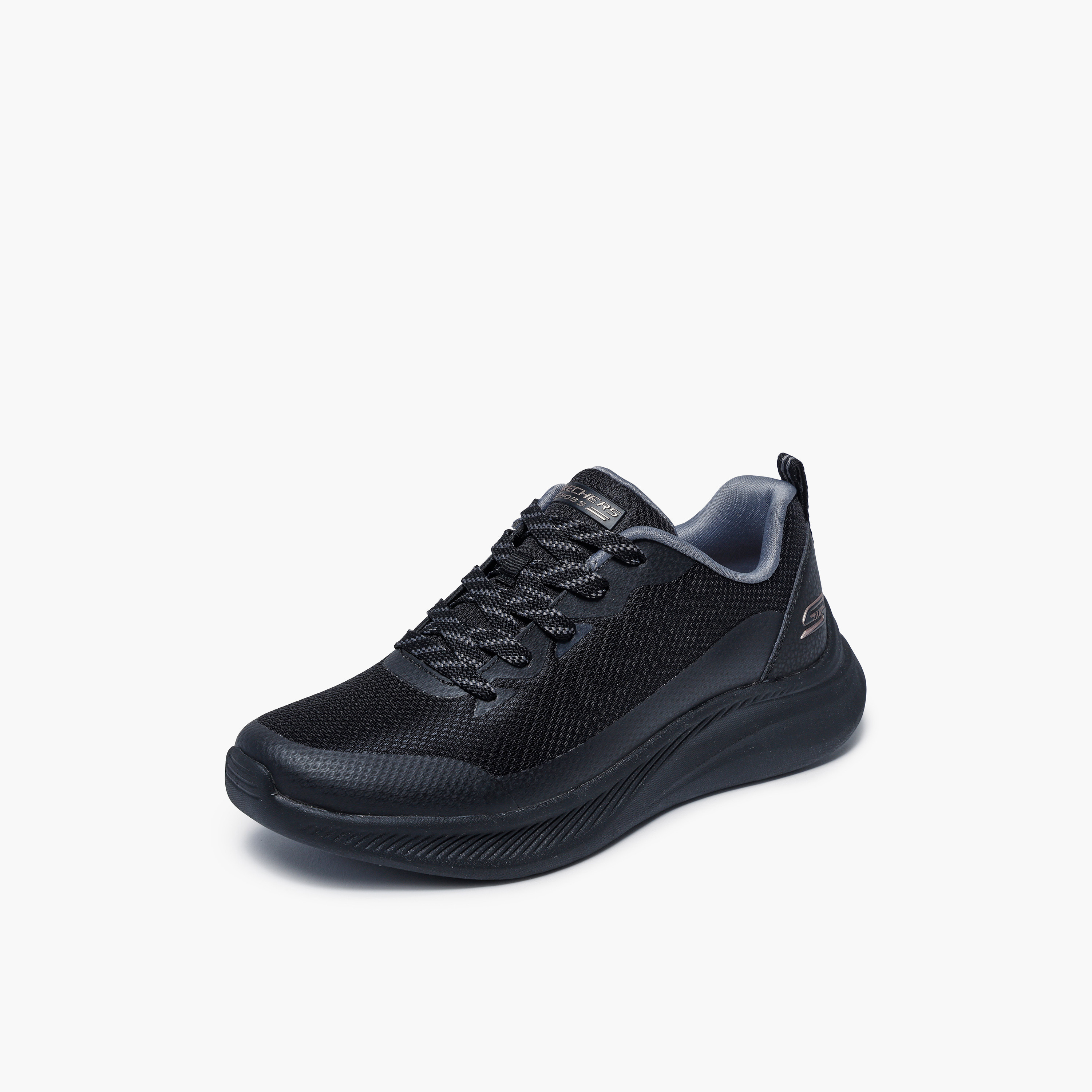 Skechers Women BOBS MODA FLEX Lace-Up Sneakers-sports-women-shoes-image-4