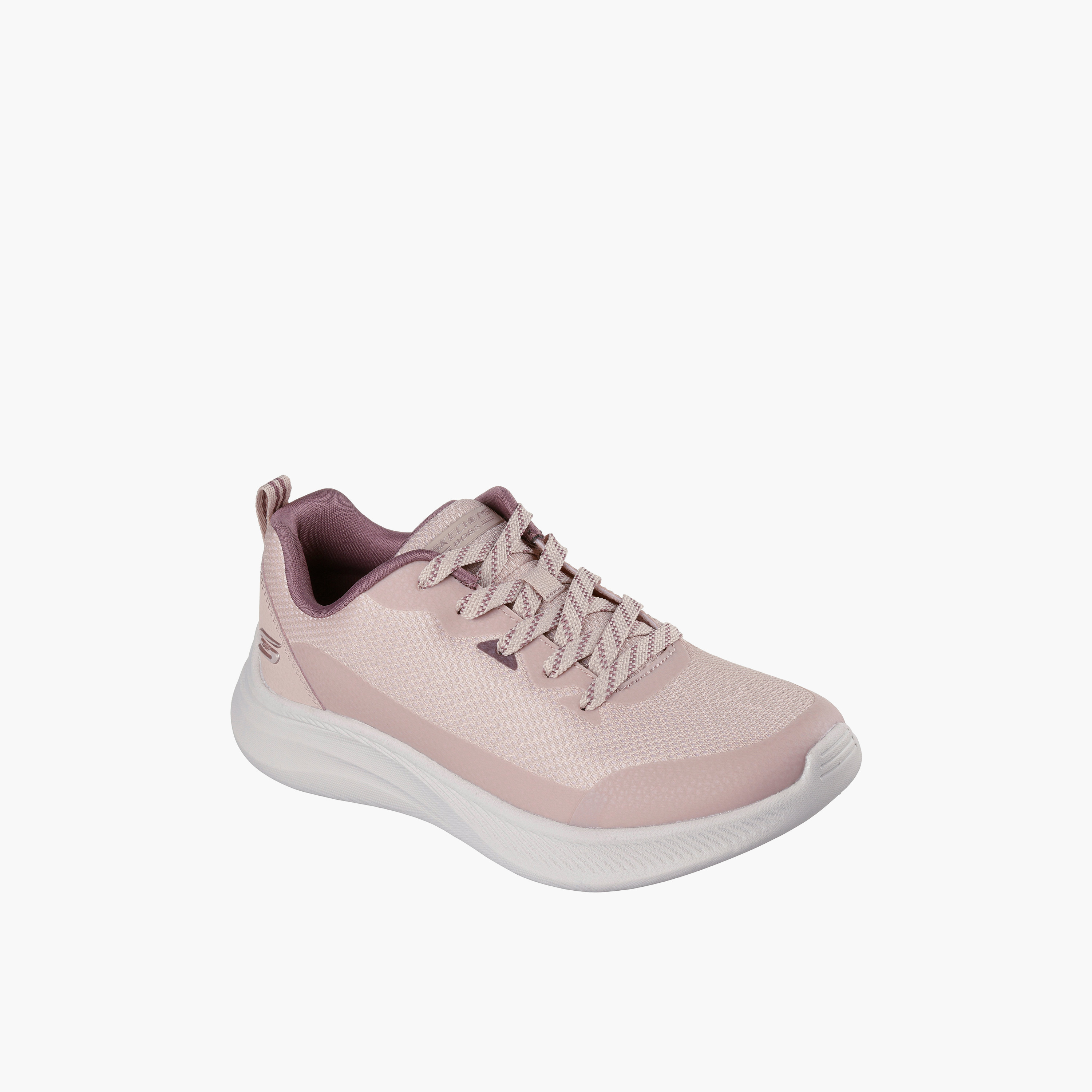 Skechers Women BOBS MODA FLEX Lace-Up Ankle Sneakers-sports-women-shoes-image-1
