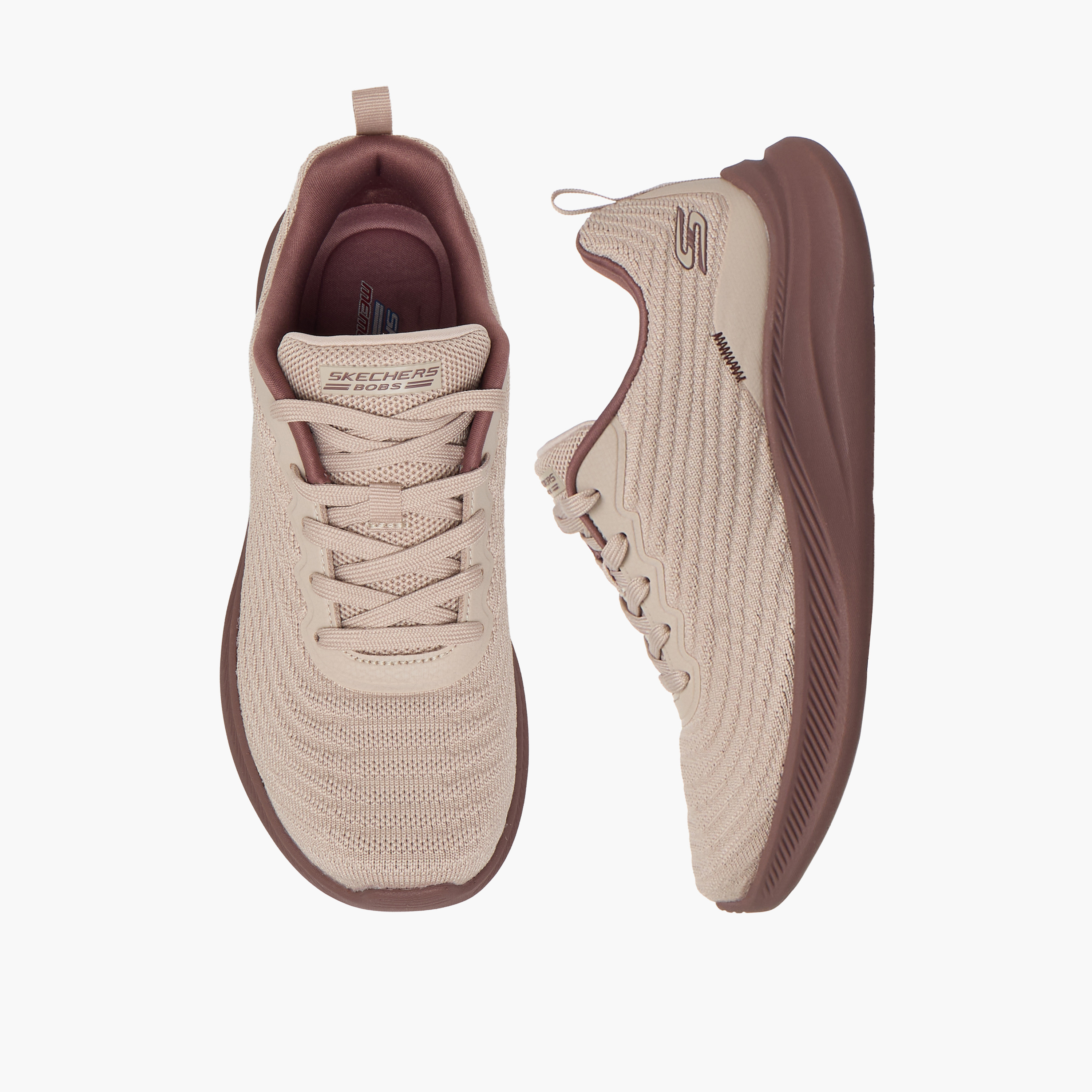 سكيتشرز- حذاء رياضي للنساء بوبس مودا فليكس برباط وكاحل منخفض 117731 | OE-sports-women-shoes-image-1