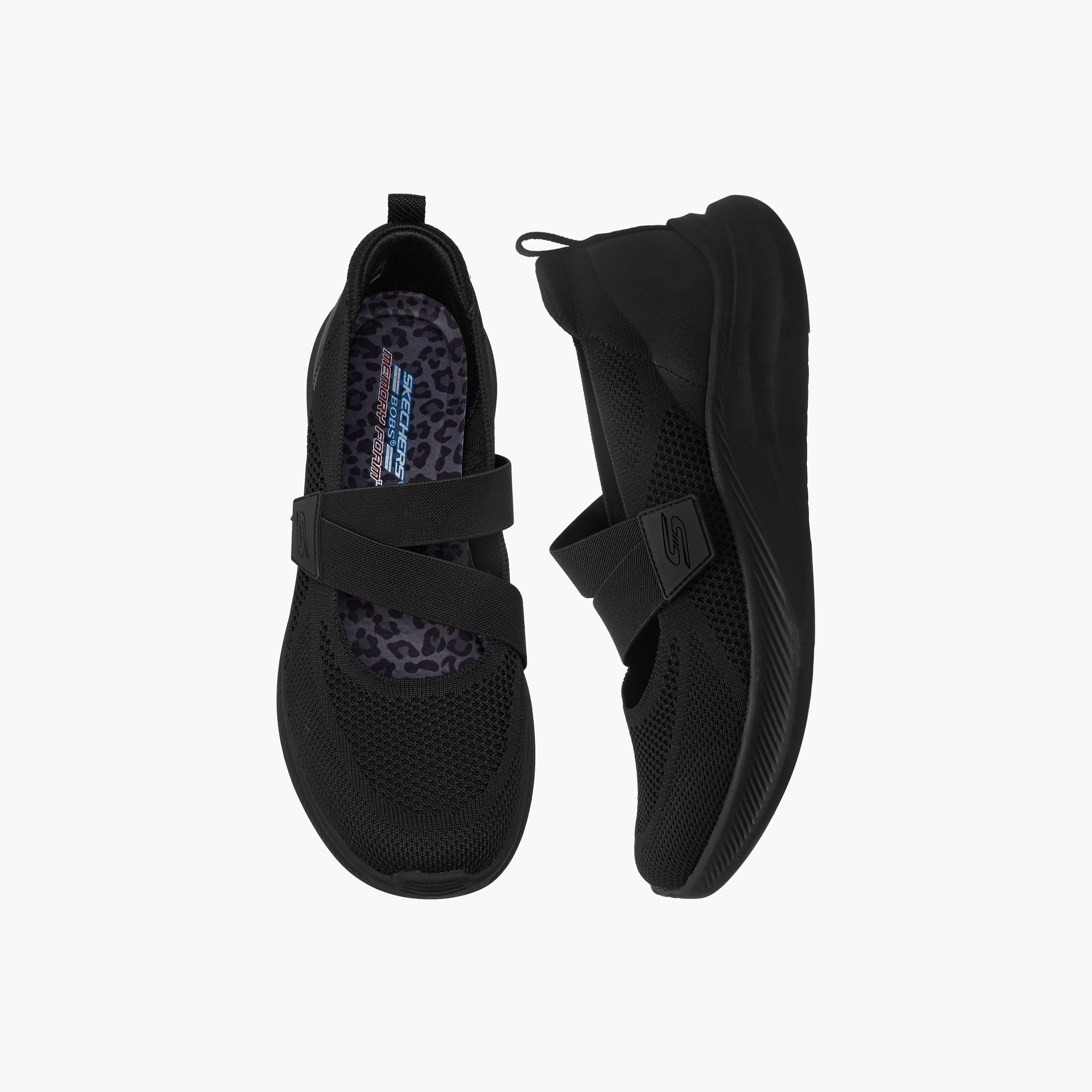 حذاء رياضي ماري جين بشريط إغلاق لاصق بوبس بي- لايت للنساء من سكتشرز-women-shoes-sports-image-1