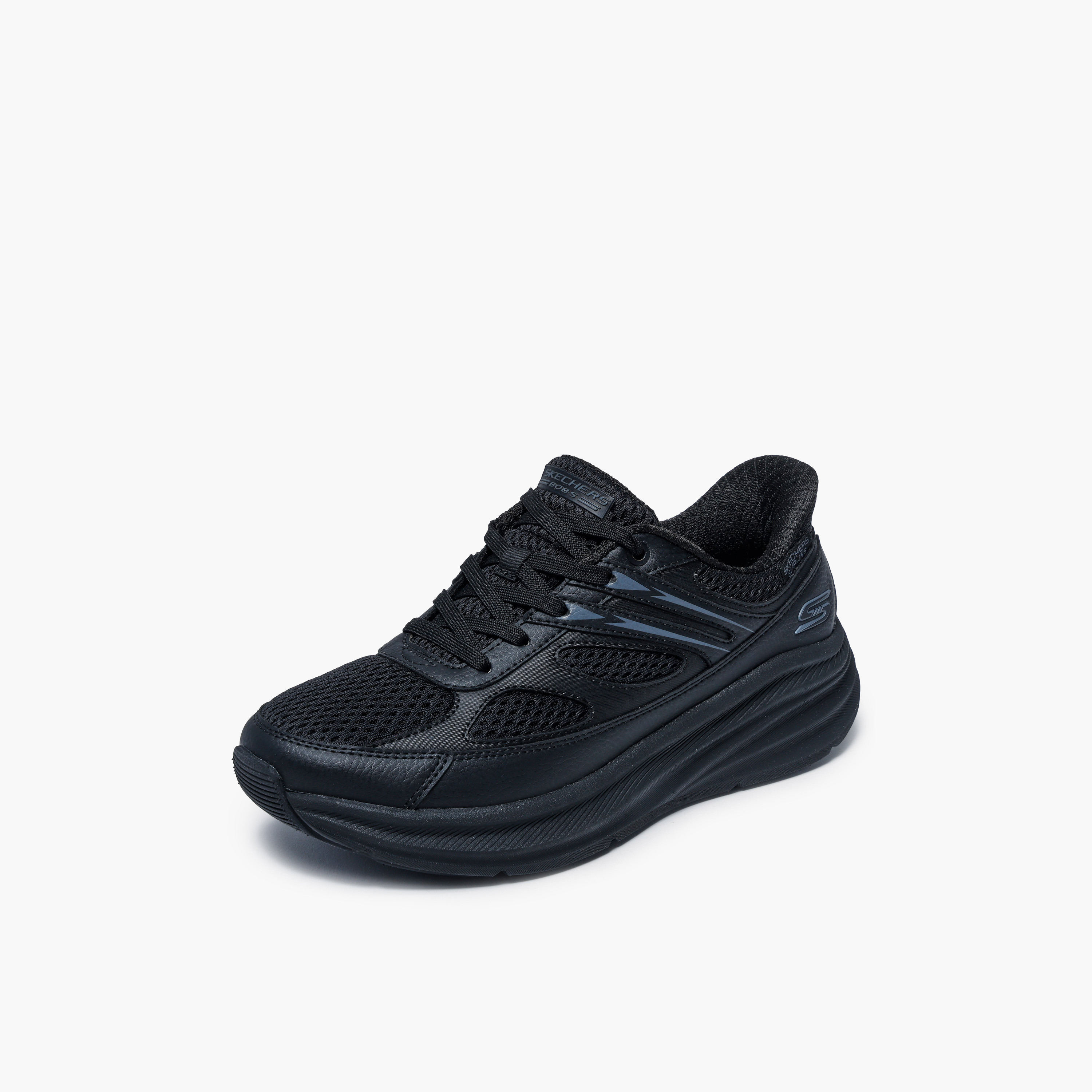 Skechers Women Bobs Skillz Slip-On Ankle Sneakers-sports-women-shoes-image-4