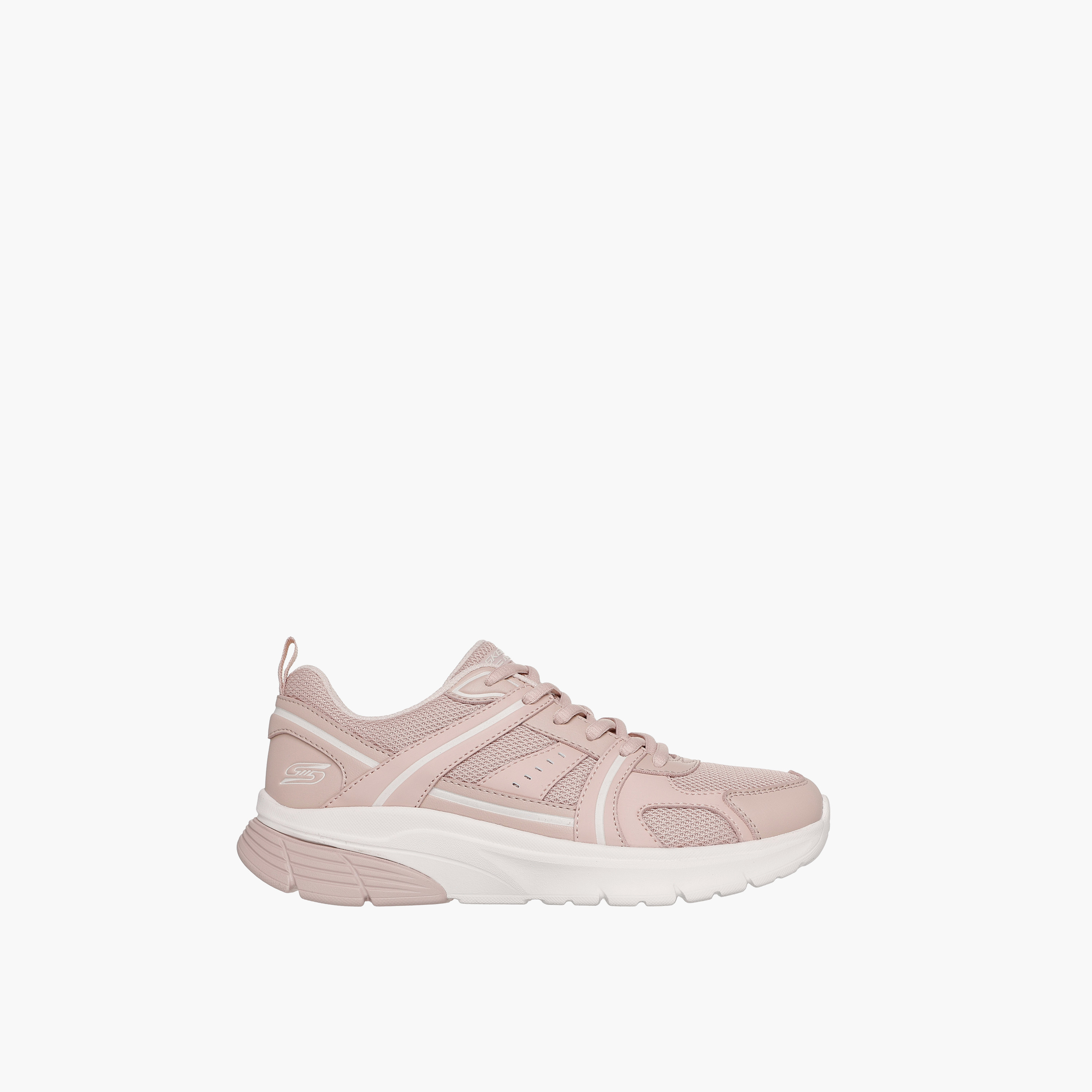 Skechers Women's Bobs Vamos Lace-Up Low Ankle Sneakers 117770 | OE-sports-women-shoes-image-2