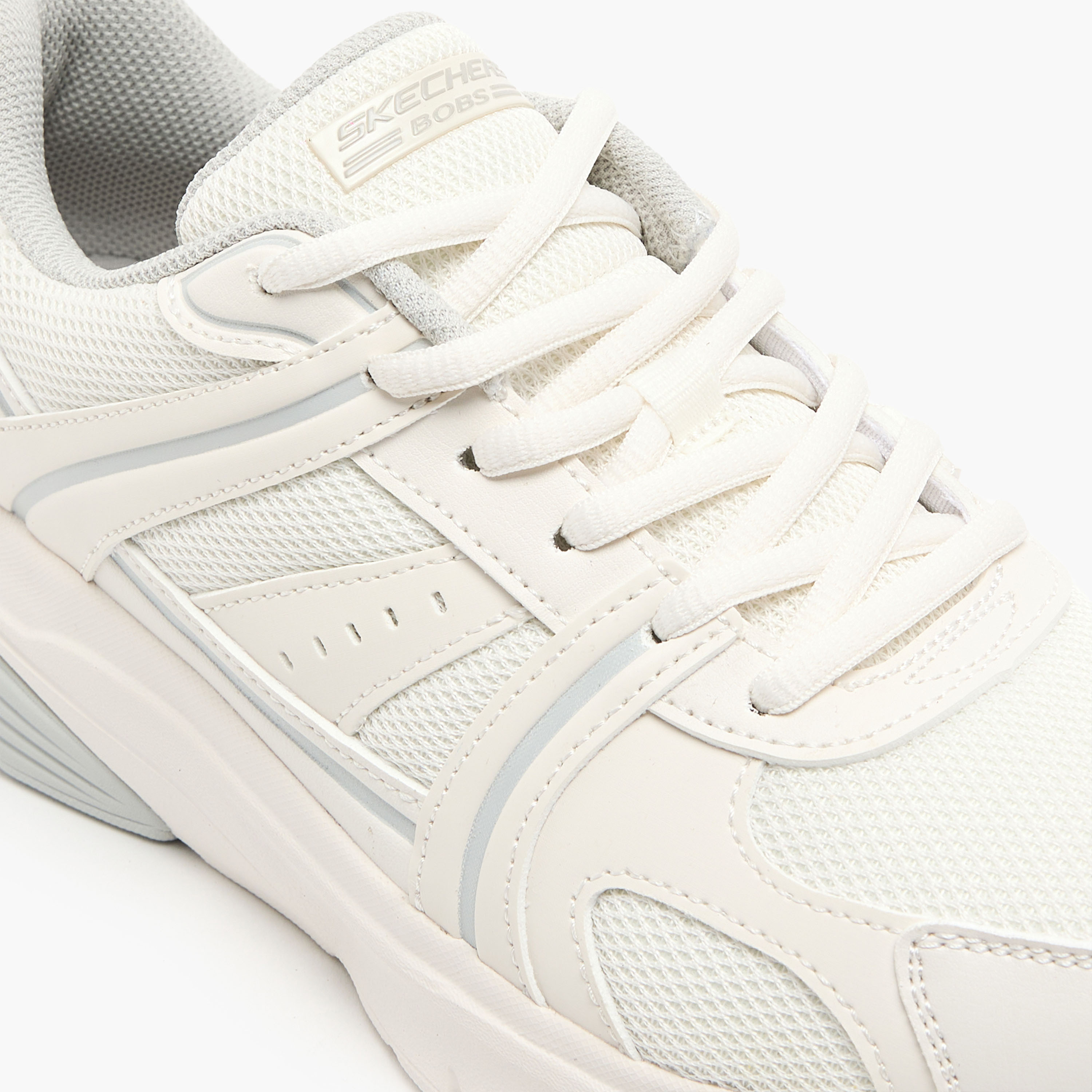 Skechers Women's Bobs Vamos Lace-Up Low Ankle Sneakers 117770 | OE-sports-women-shoes-image-4