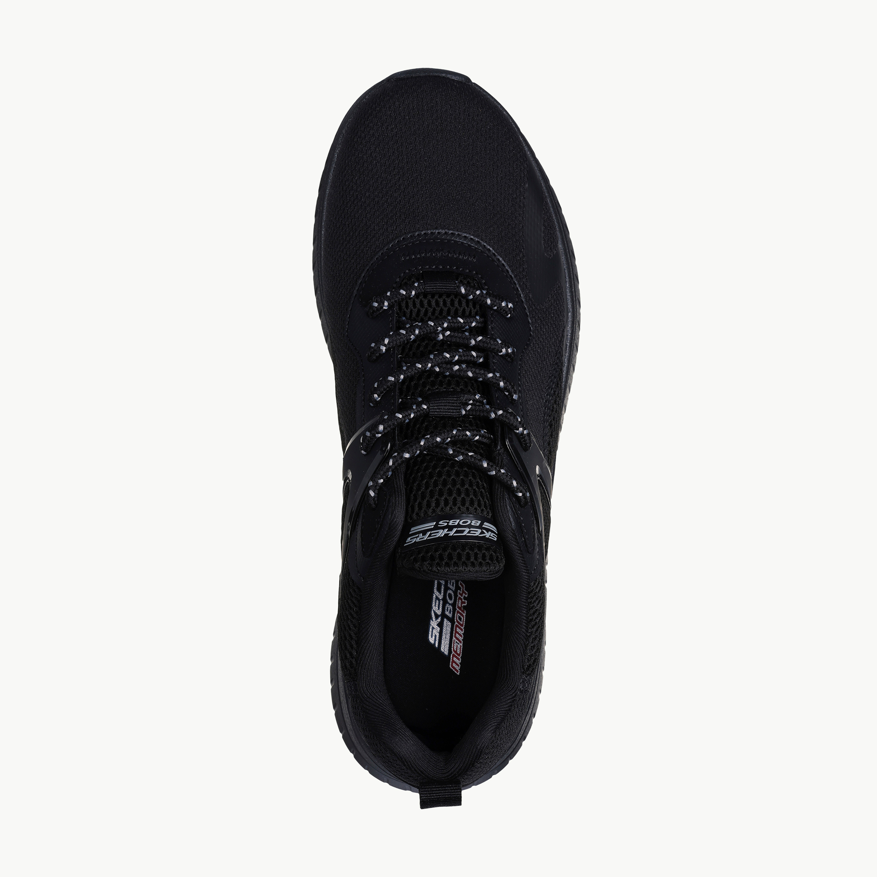 Skechers Bobs Squad Chaos Men Memory Foam Trainer Shoes | 118034-sports-men-shoes-image-3