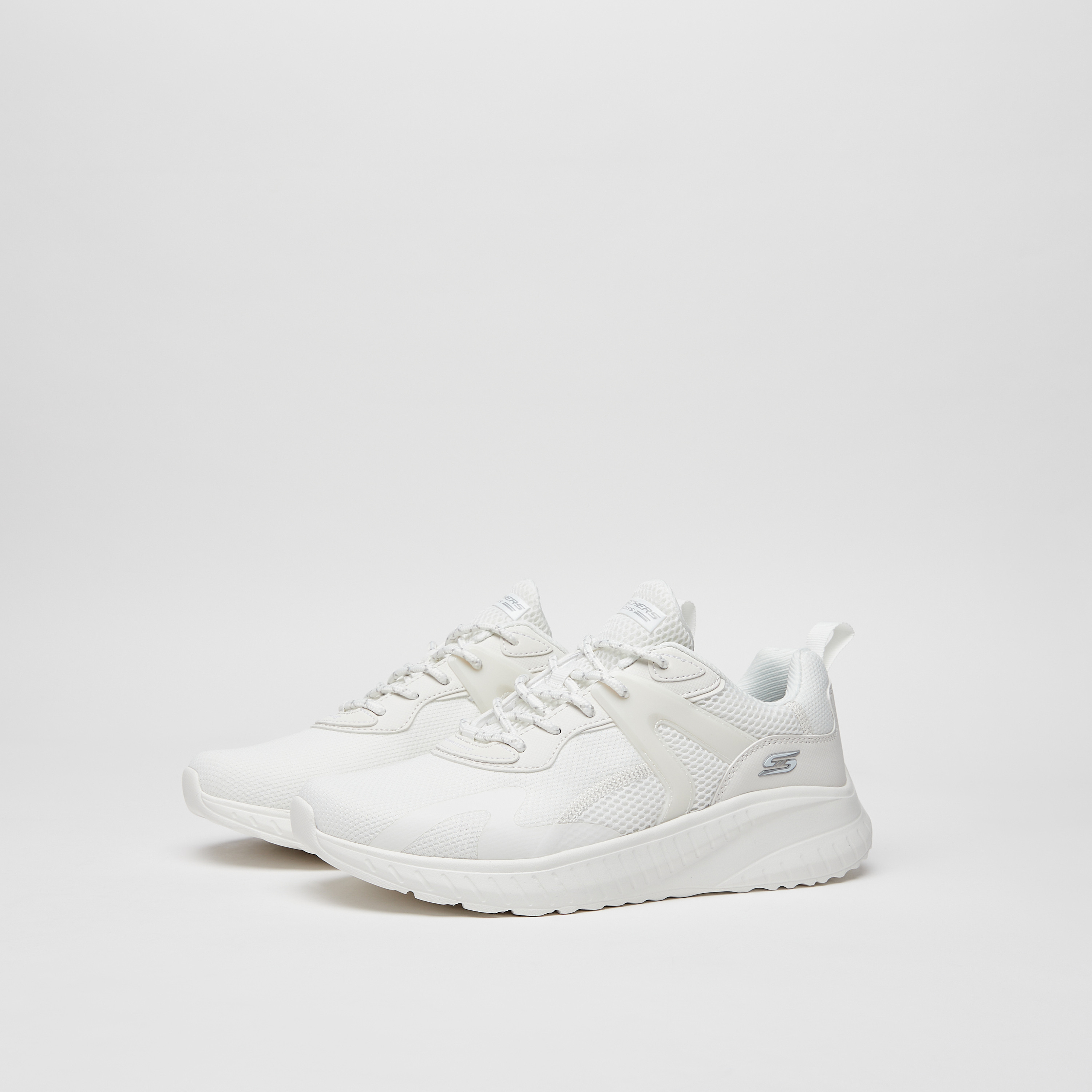 Skechers Bobs Squad Chaos Men Memory Foam Trainer Shoes | 118034-sports-men-shoes-image-15