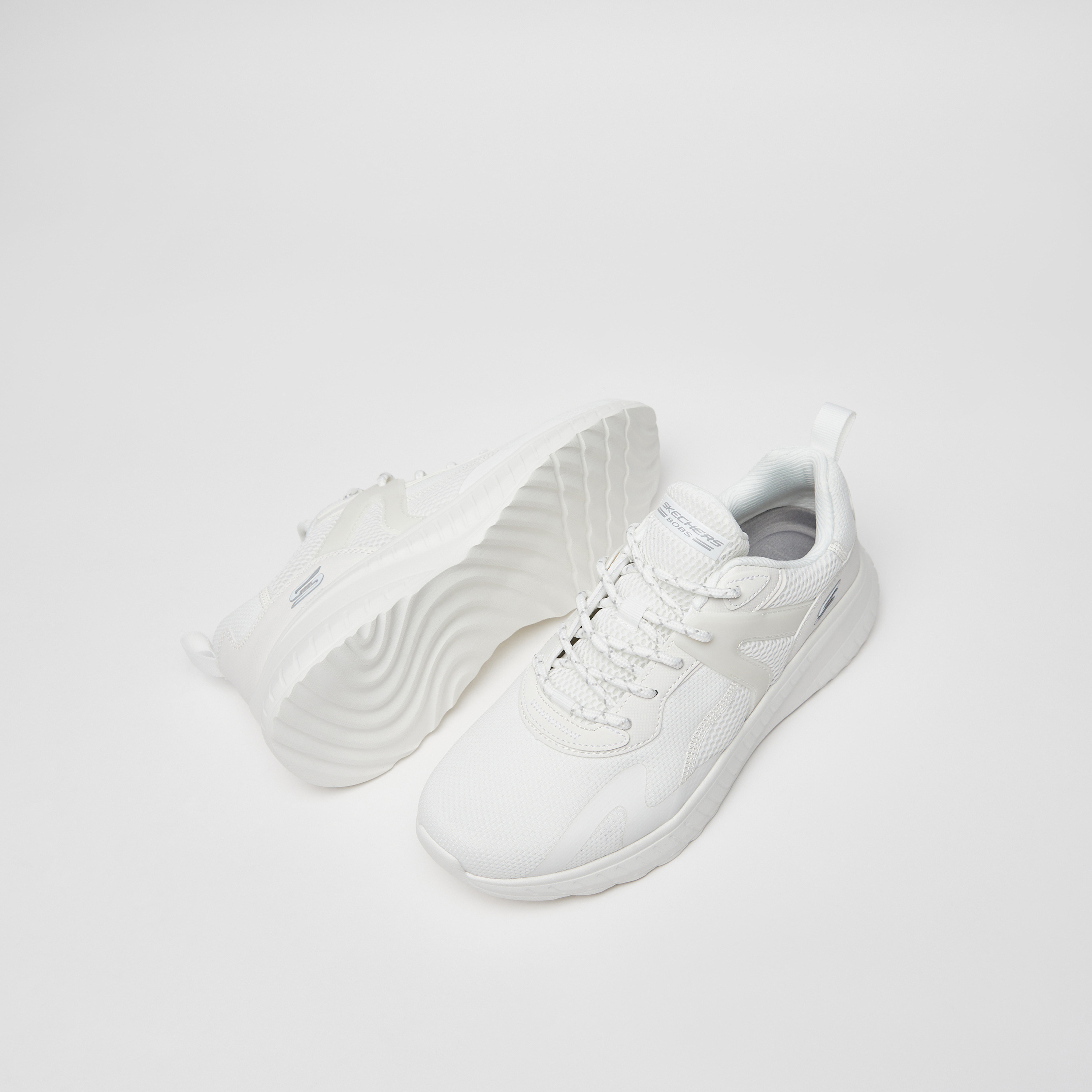 Skechers Bobs Squad Chaos Men Memory Foam Trainer Shoes | 118034-sports-men-shoes-image-19