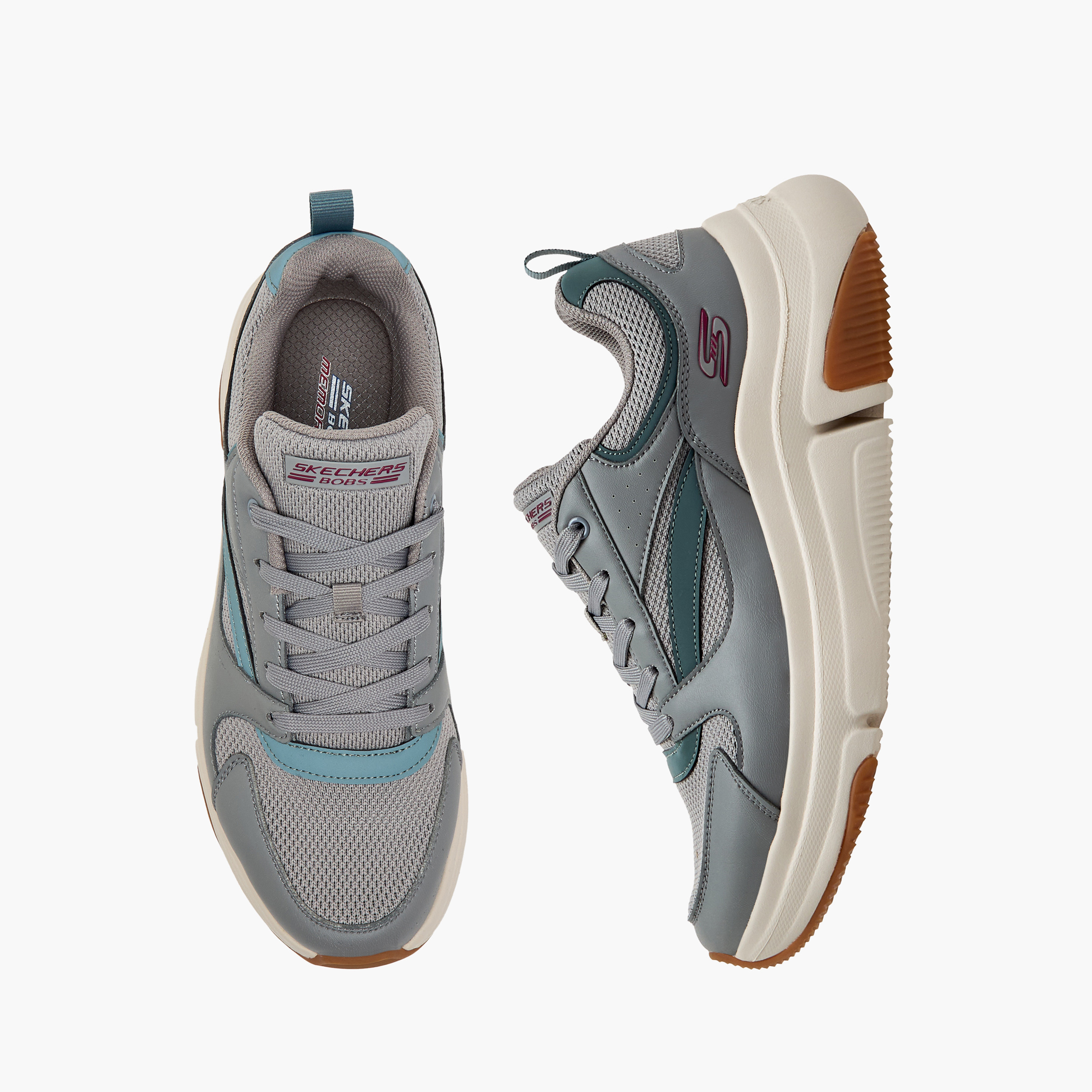 سكيتشرز - حذاء رياضي بوبس سبارو فليكس برباط- منخفض الكاحل - للرجال 118067 | OE-sports-men-shoes-image-6