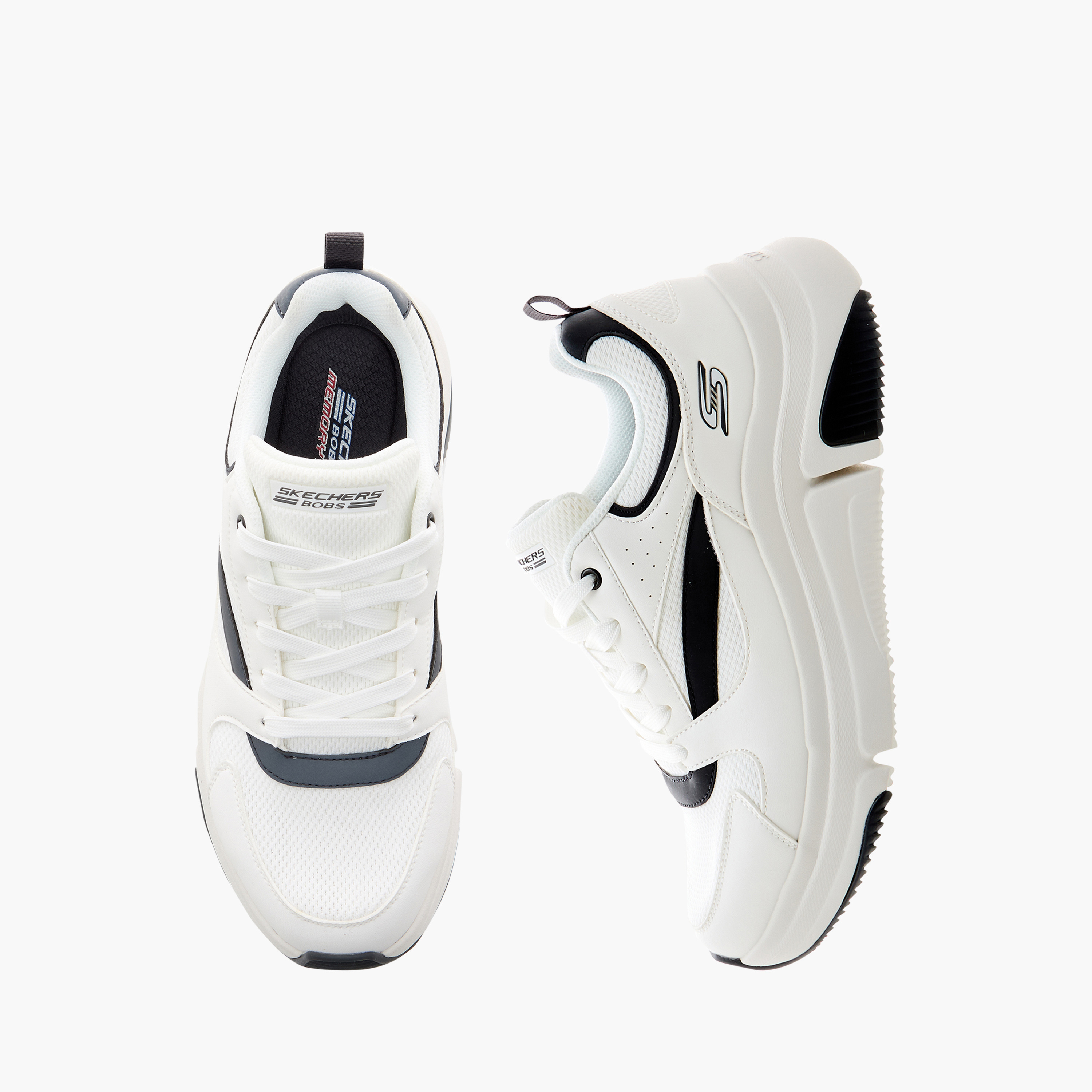 سكيتشرز - حذاء رياضي بوبس سبارو فليكس برباط- منخفض الكاحل - للرجال 118067 | OE-sports-men-shoes-image-1