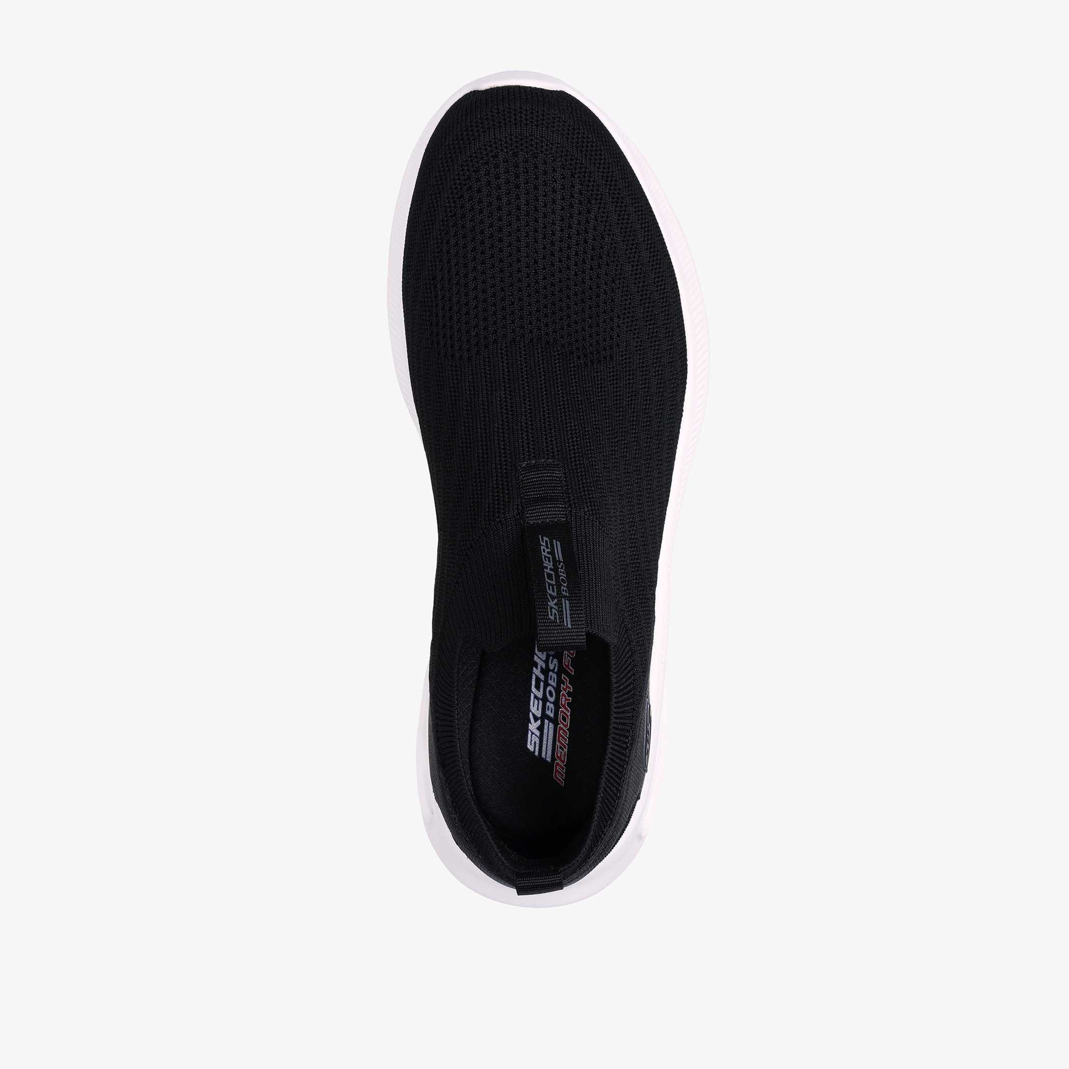 Skechers Men's Textured Slip-On Walking Shoes with Pull Tabs - BOBS UNITY-sports-men-shoes-image-2