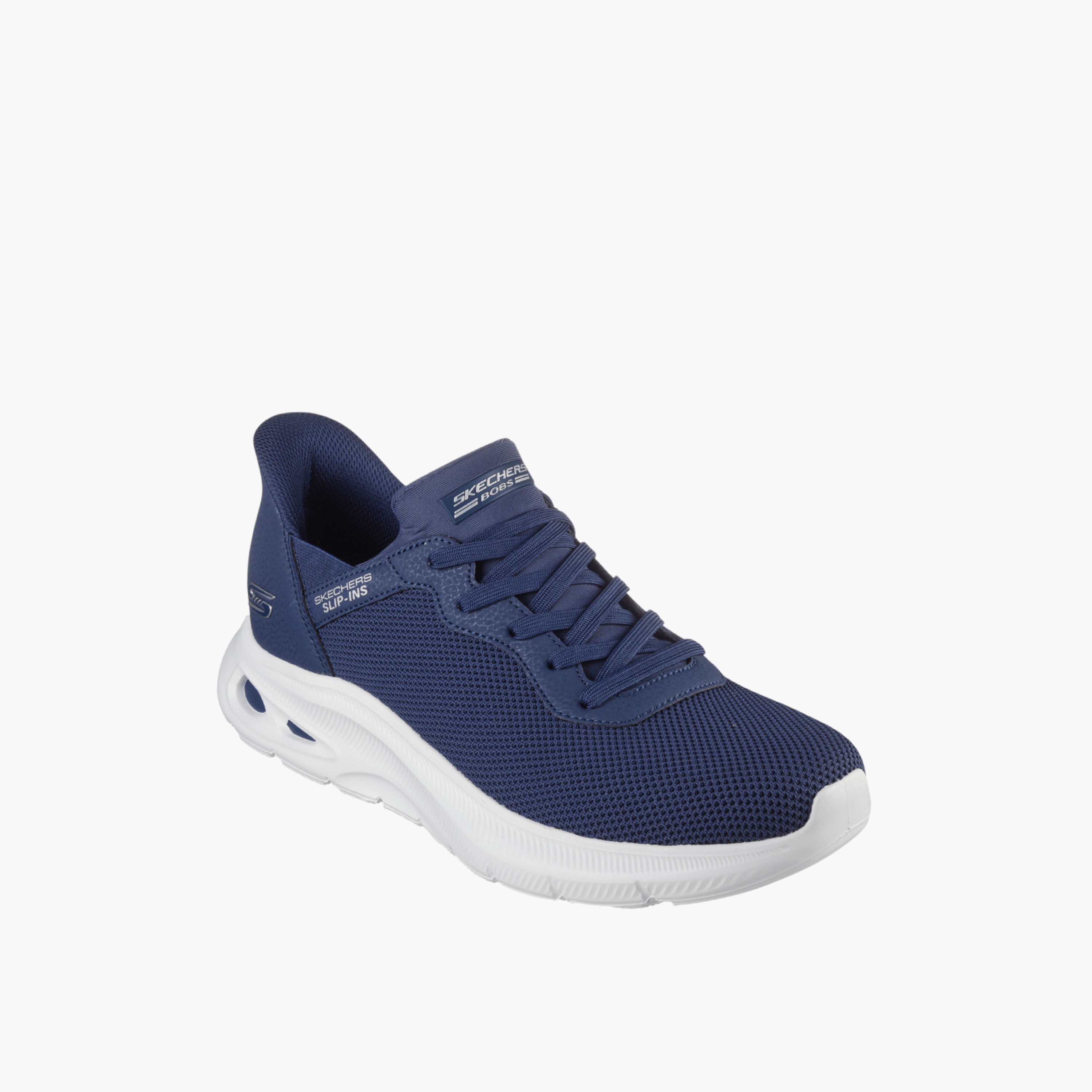 حذاء مشي بارز الملمس برباط للرجال من سكيتشرز - BOBS UNITY-sports-men-shoes-image-1