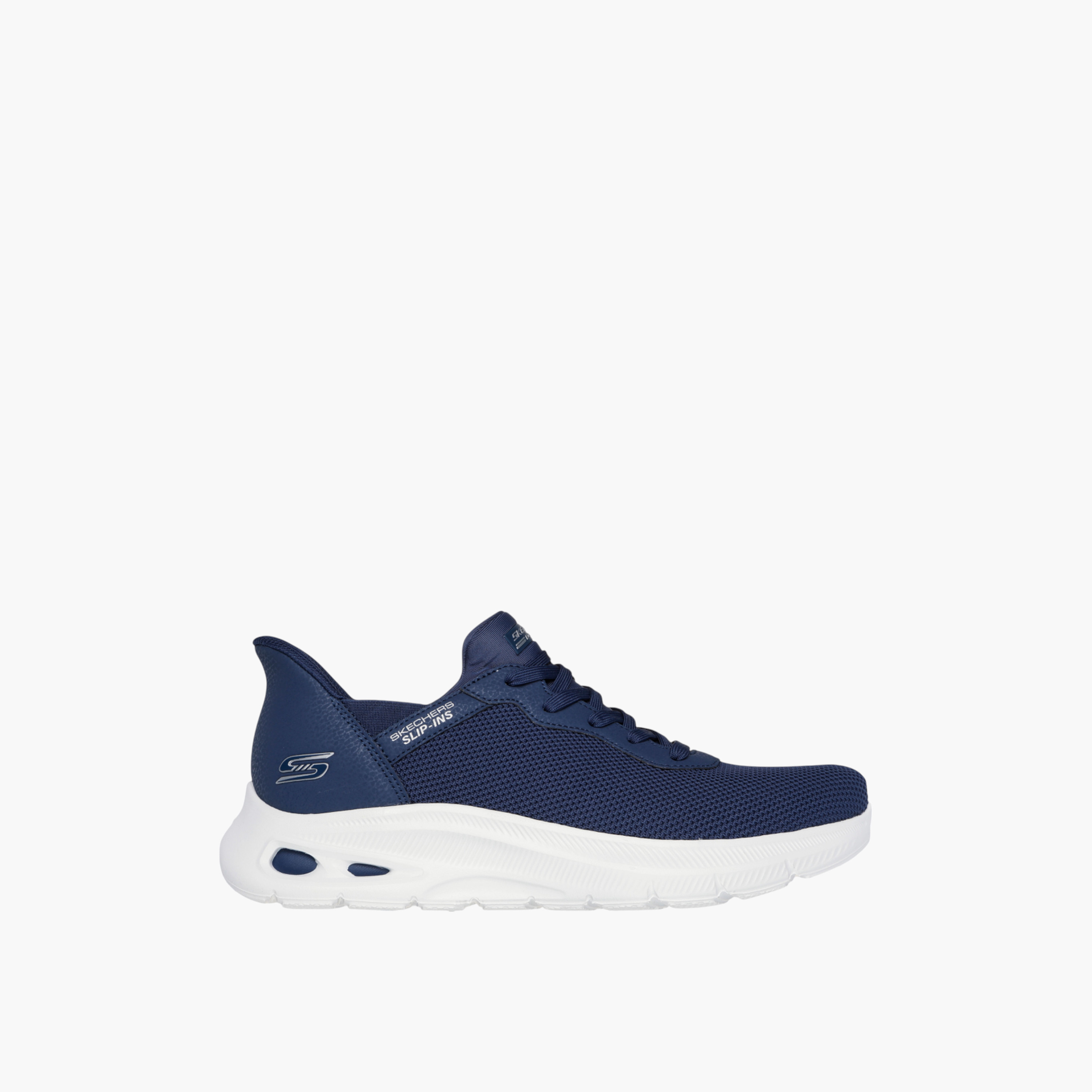 حذاء مشي بارز الملمس برباط للرجال من سكيتشرز - BOBS UNITY-sports-men-shoes-image-5
