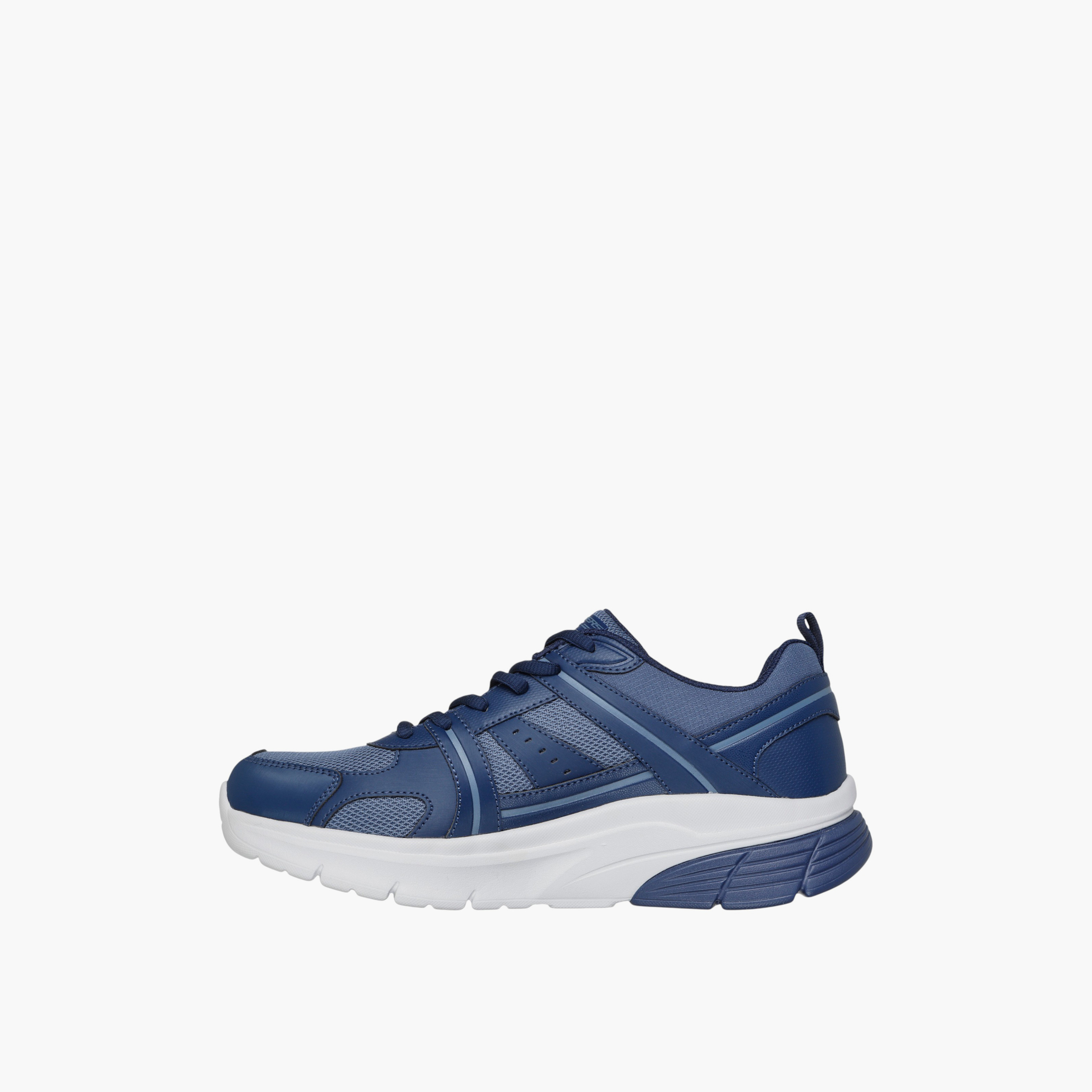 حذاء رياضي بوبس ڤاموس برباط للرجال من سكيتشرز - 118090-NVY-sports-men-shoes-image-4