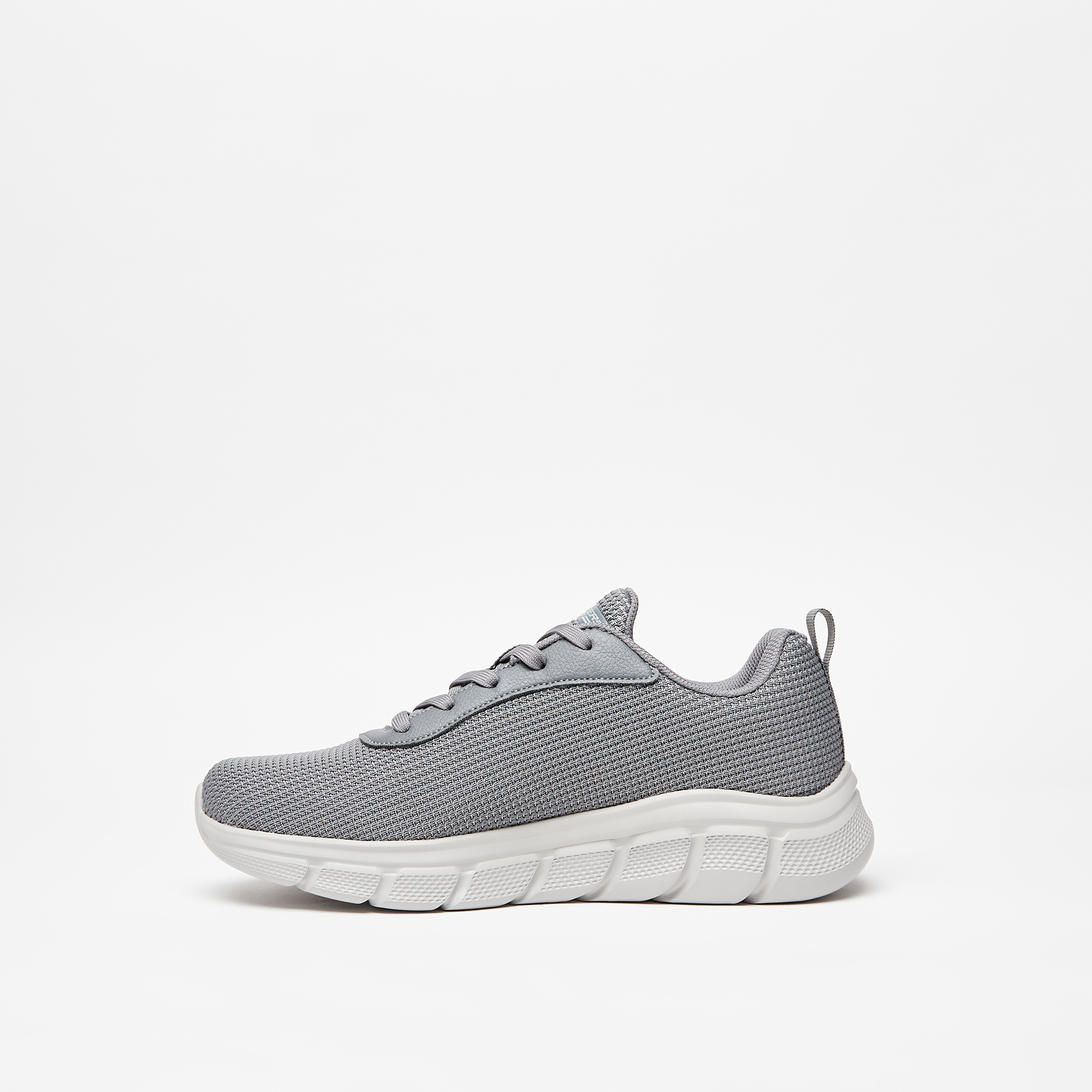 Skechers Bobs B Flex Men Memory Foam Low Ankle Sneakers 118103-GRY | OE-sports-men-shoes-image-11