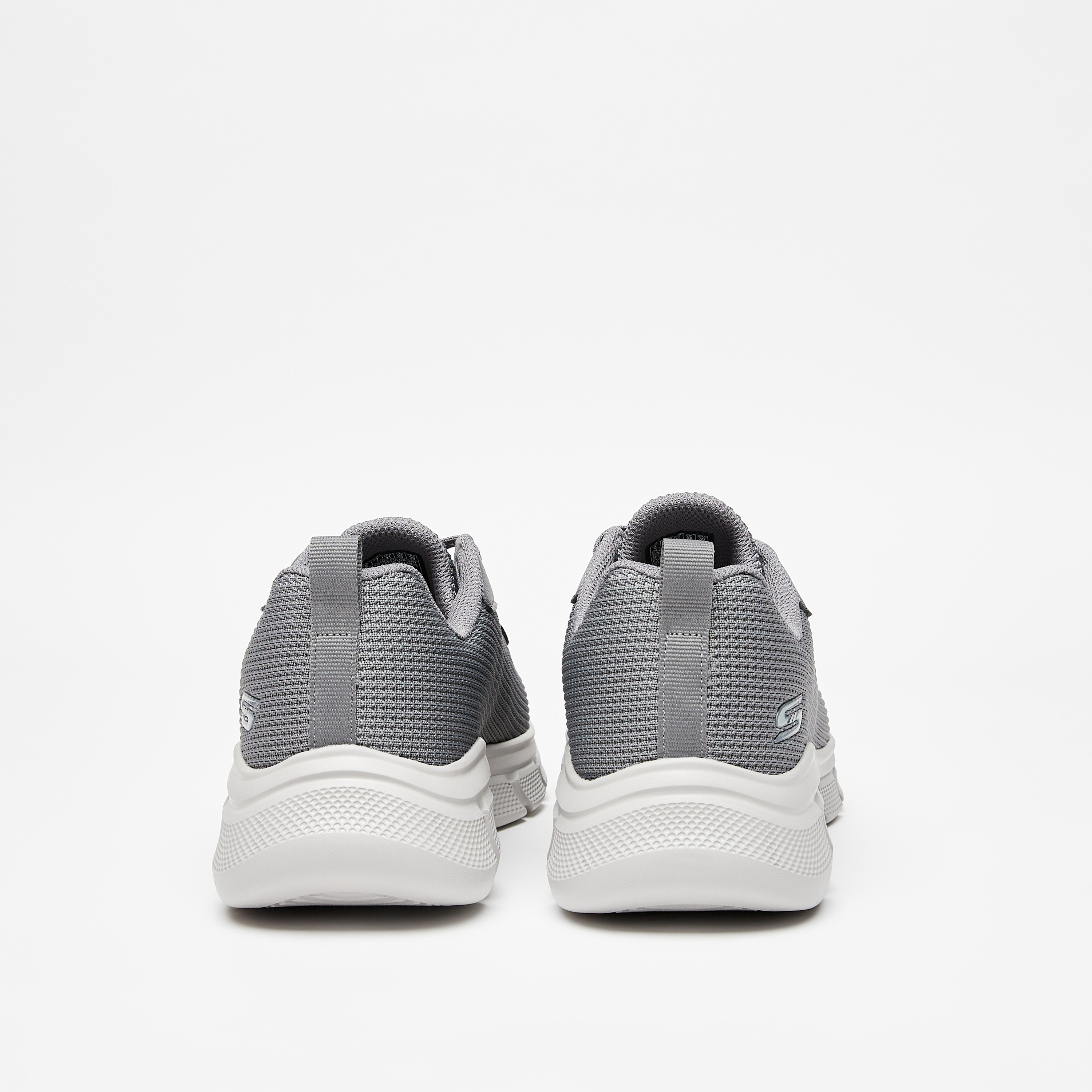 Skechers Bobs B Flex Men Memory Foam Low Ankle Sneakers 118103-GRY | OE-sports-men-shoes-image-13