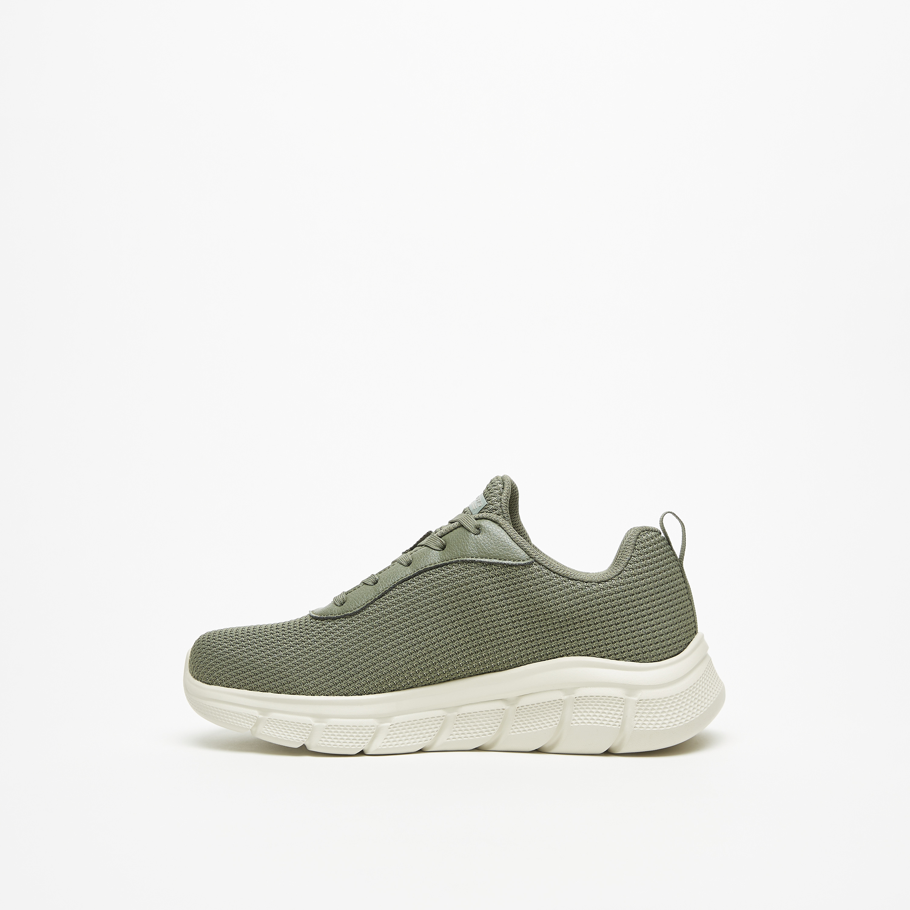 Skechers Bobs B Flex Men Memory Foam Low Ankle Sneakers 118103-GRY | OE-sports-men-shoes-image-19