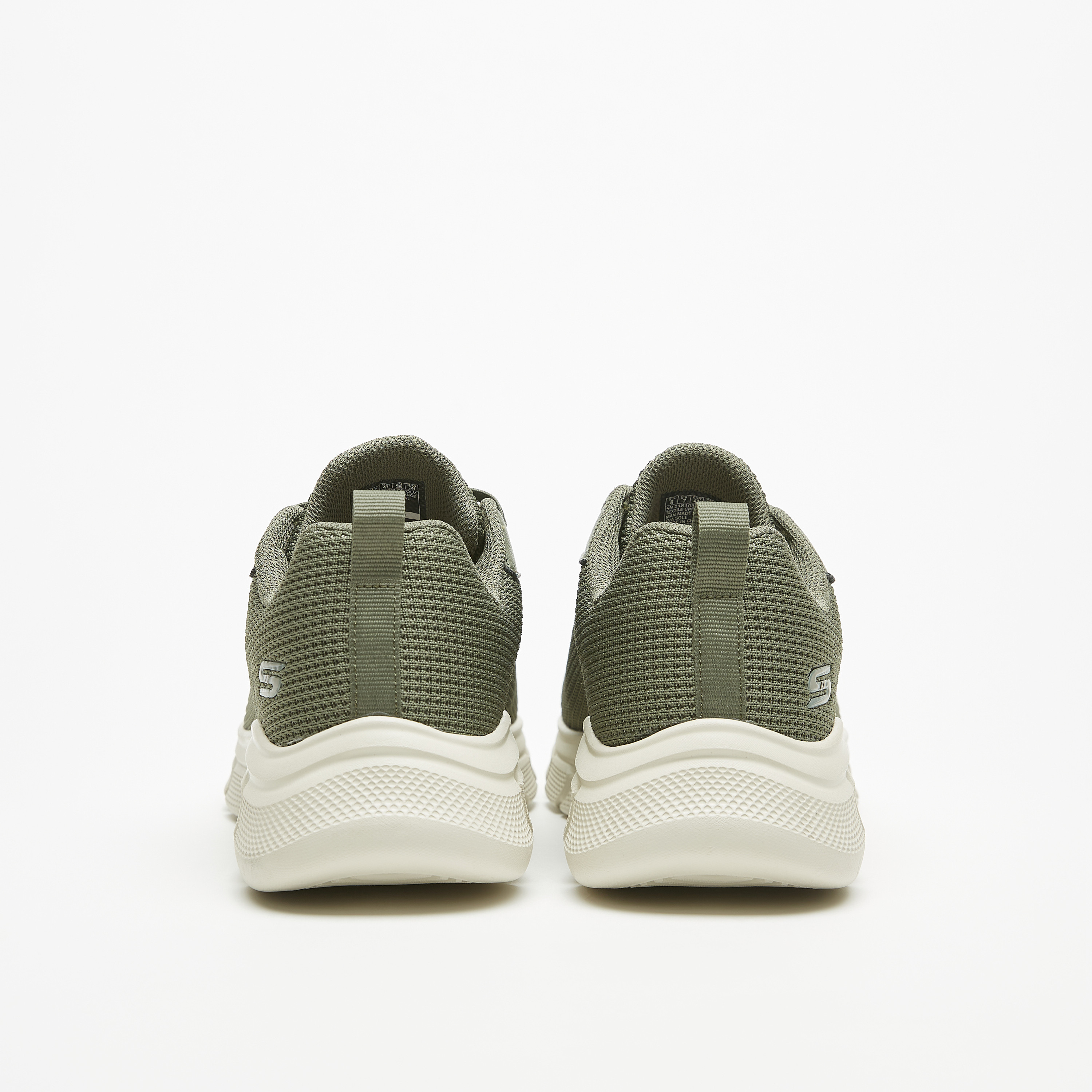 Skechers Bobs B Flex Men Memory Foam Low Ankle Sneakers 118103-GRY | OE-sports-men-shoes-image-21