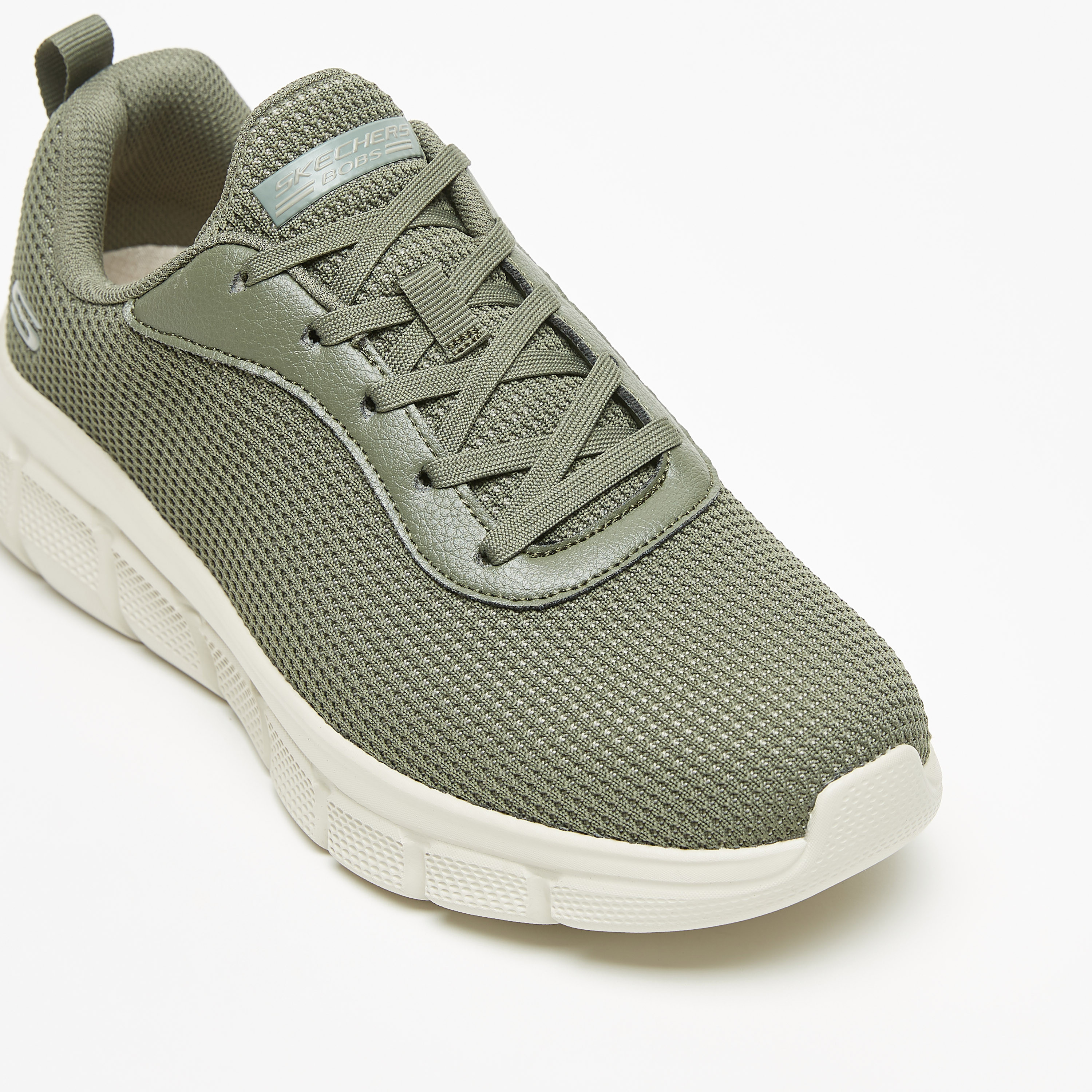 Skechers Bobs B Flex Men Memory Foam Low Ankle Sneakers 118103-GRY | OE-sports-men-shoes-image-23