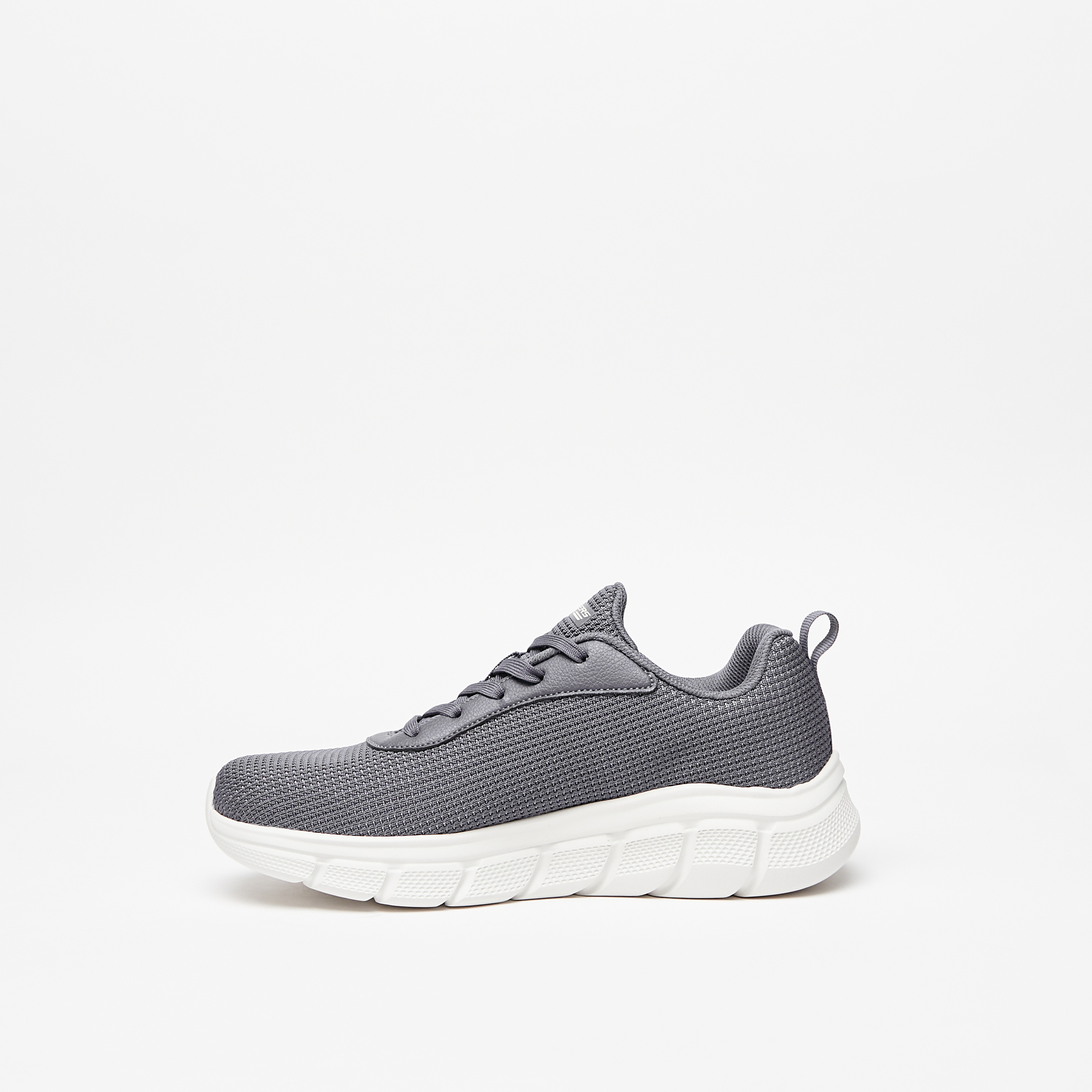 Skechers Bobs B Flex Men Memory Foam Low Ankle Sneakers 118103-GRY | OE-sports-men-shoes-image-27