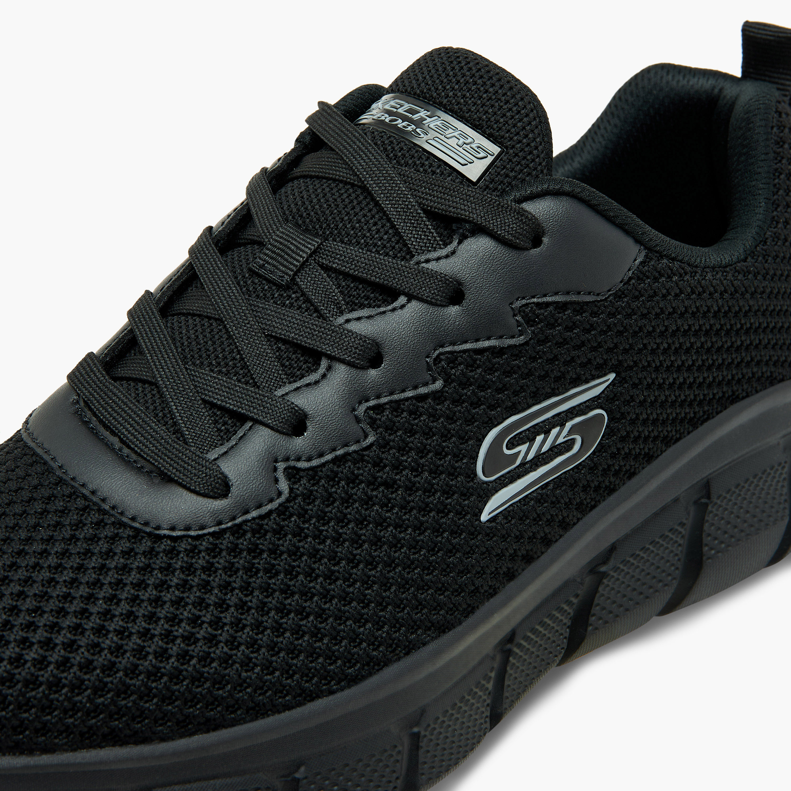 Skechers Men's Bobs B Flex Lace-Up Low Ankle Sneakers 118106 | OE-sports-men-shoes-image-4