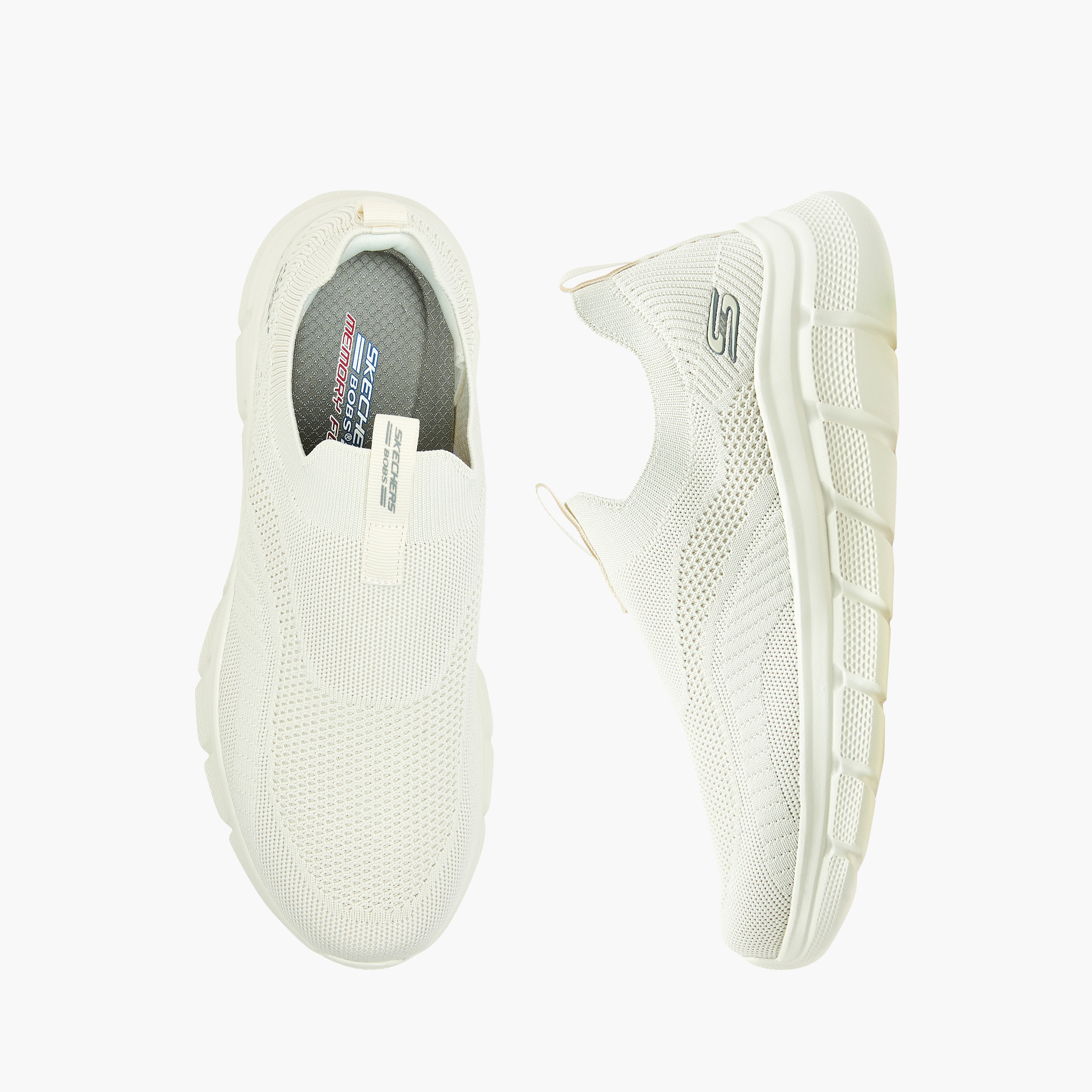 Skechers Men's Bobs B Flex Slip-On Low Ankle Sneakers 118107 | OE-sports-men-shoes-image-1