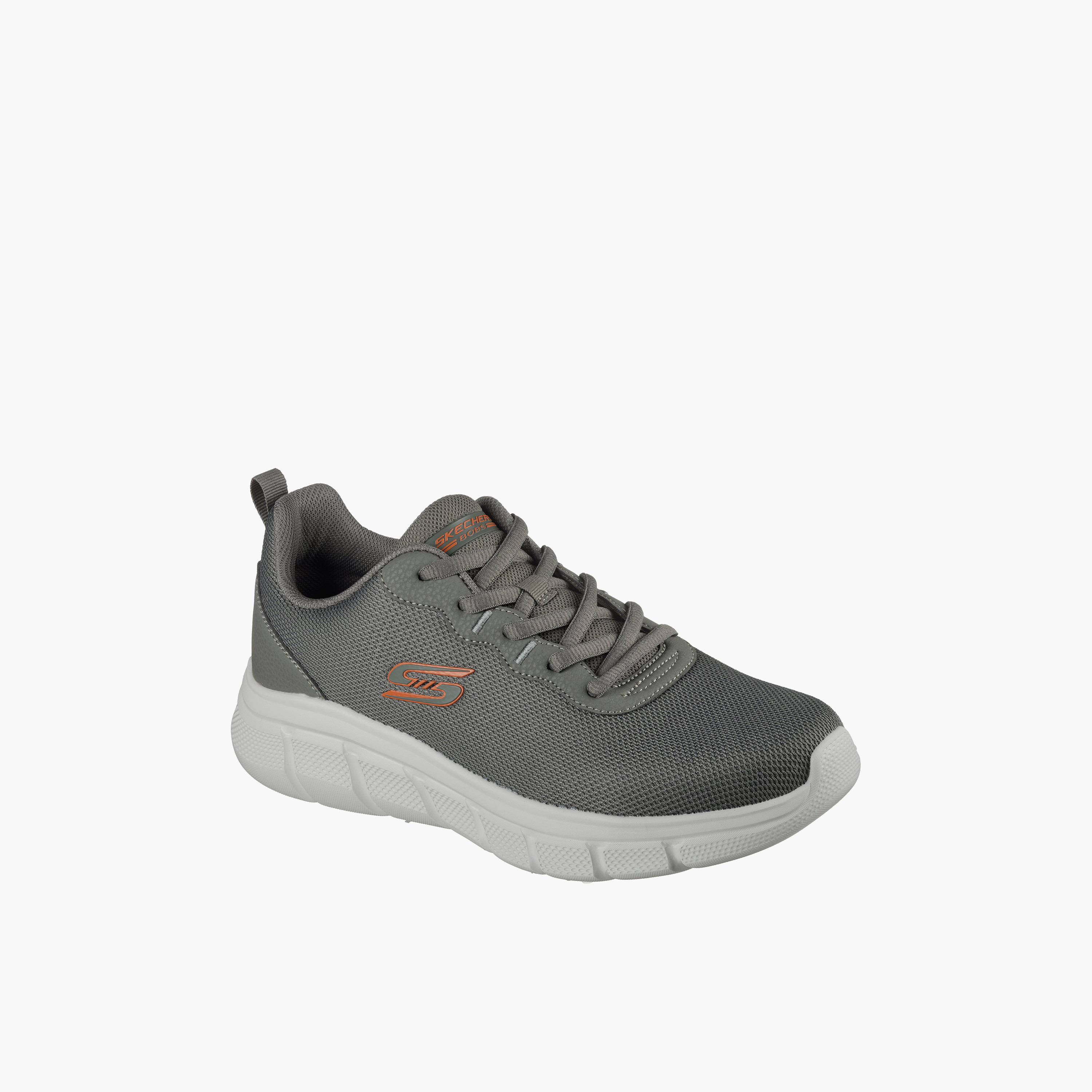 Skechers Mens BOBS B FLEX Lace-Up Sneakers-sports-men-shoes-image-1