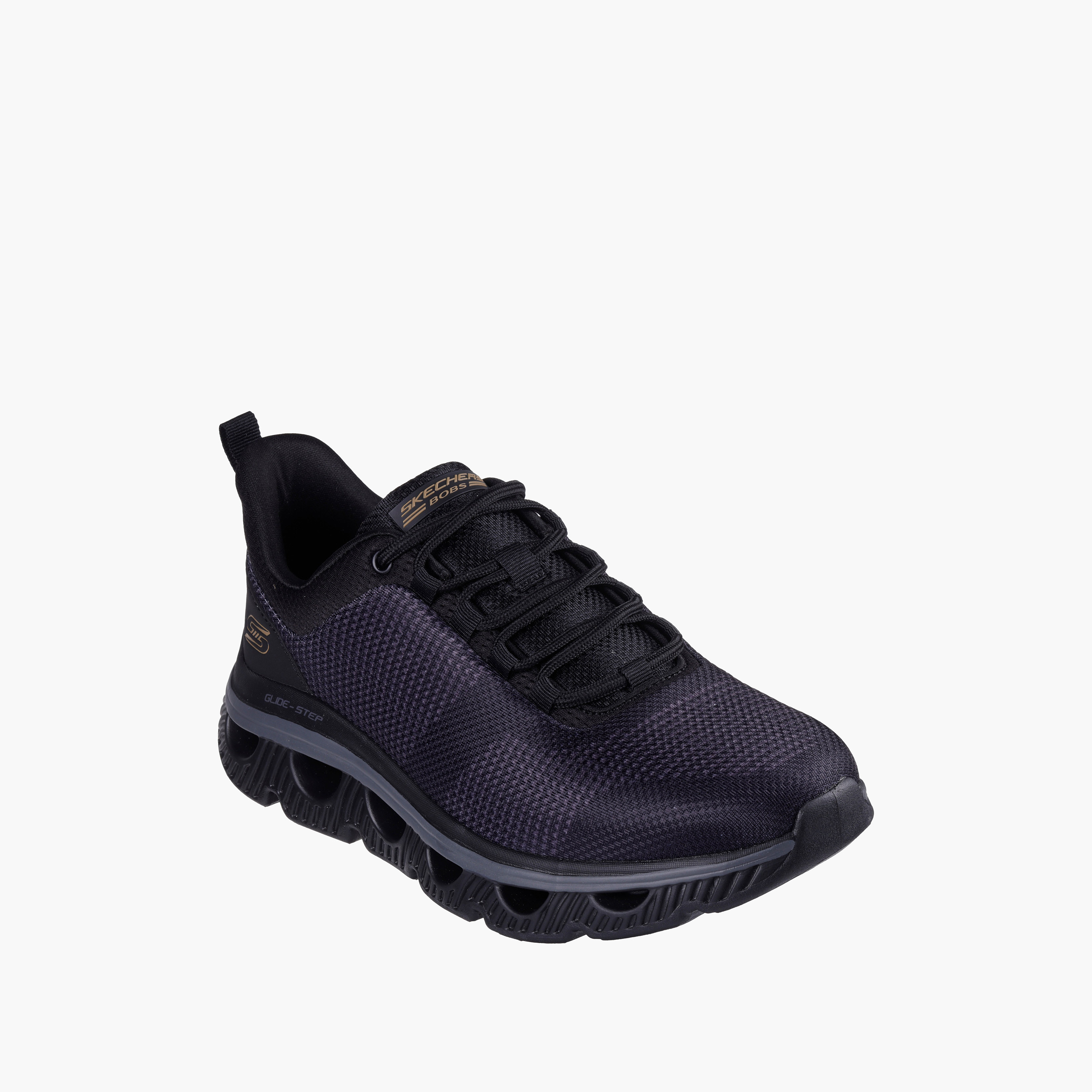 Skechers Men's ARC WAVES SLICK MOVE Lace-Up Running Shoes-sports-men-shoes-image-1