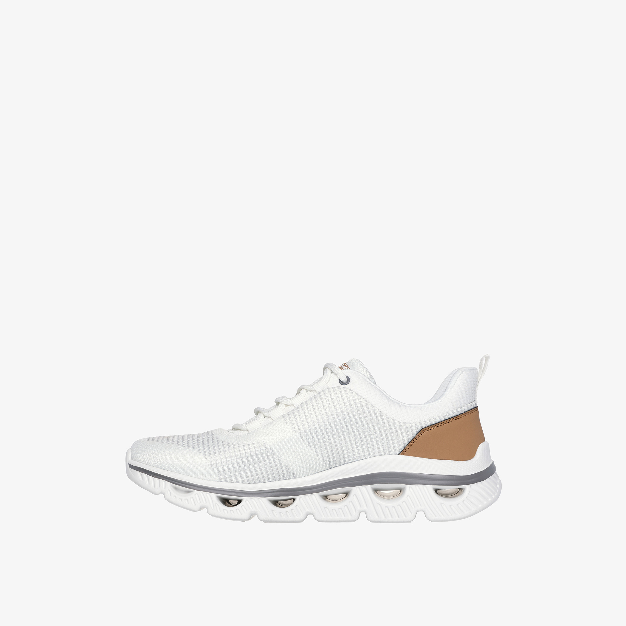 حذاء رياضي شبكي برباط للرجال من سكيتشرز - BOBS ARC WAVES SLICK MOVE-sports-men-shoes-image-3