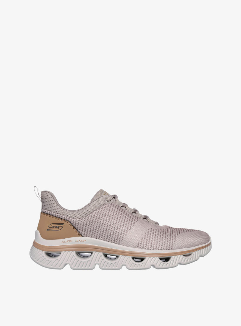حذاء رياضي بارز الملمس برباط إغلاق للرجال من سكيتشيرز - BOBS ARC WAVES-sports-men-shoes-image-1