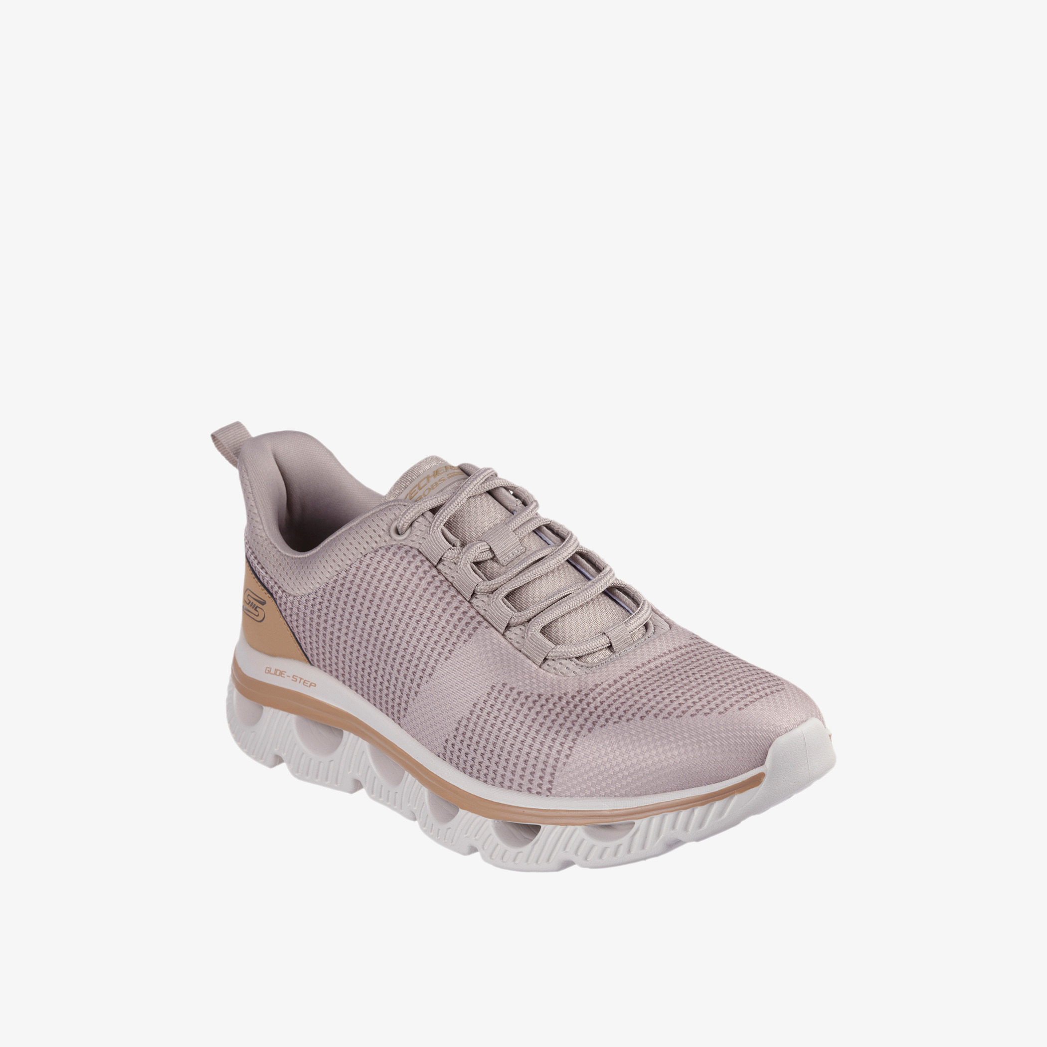 حذاء رياضي بارز الملمس برباط إغلاق للرجال من سكيتشيرز - BOBS ARC WAVES-sports-men-shoes-image-2