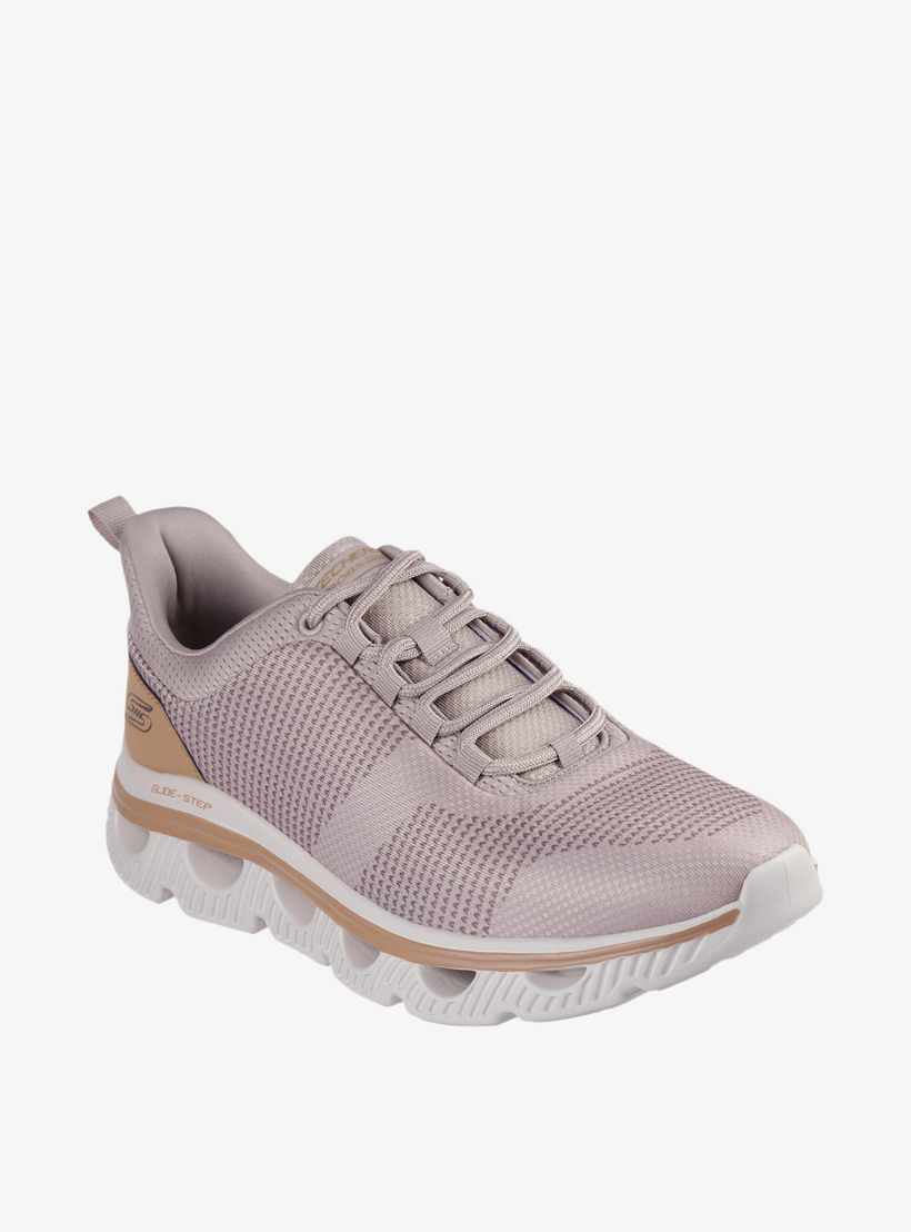 حذاء رياضي بارز الملمس برباط إغلاق للرجال من سكيتشيرز - BOBS ARC WAVES-sports-men-shoes-image-2