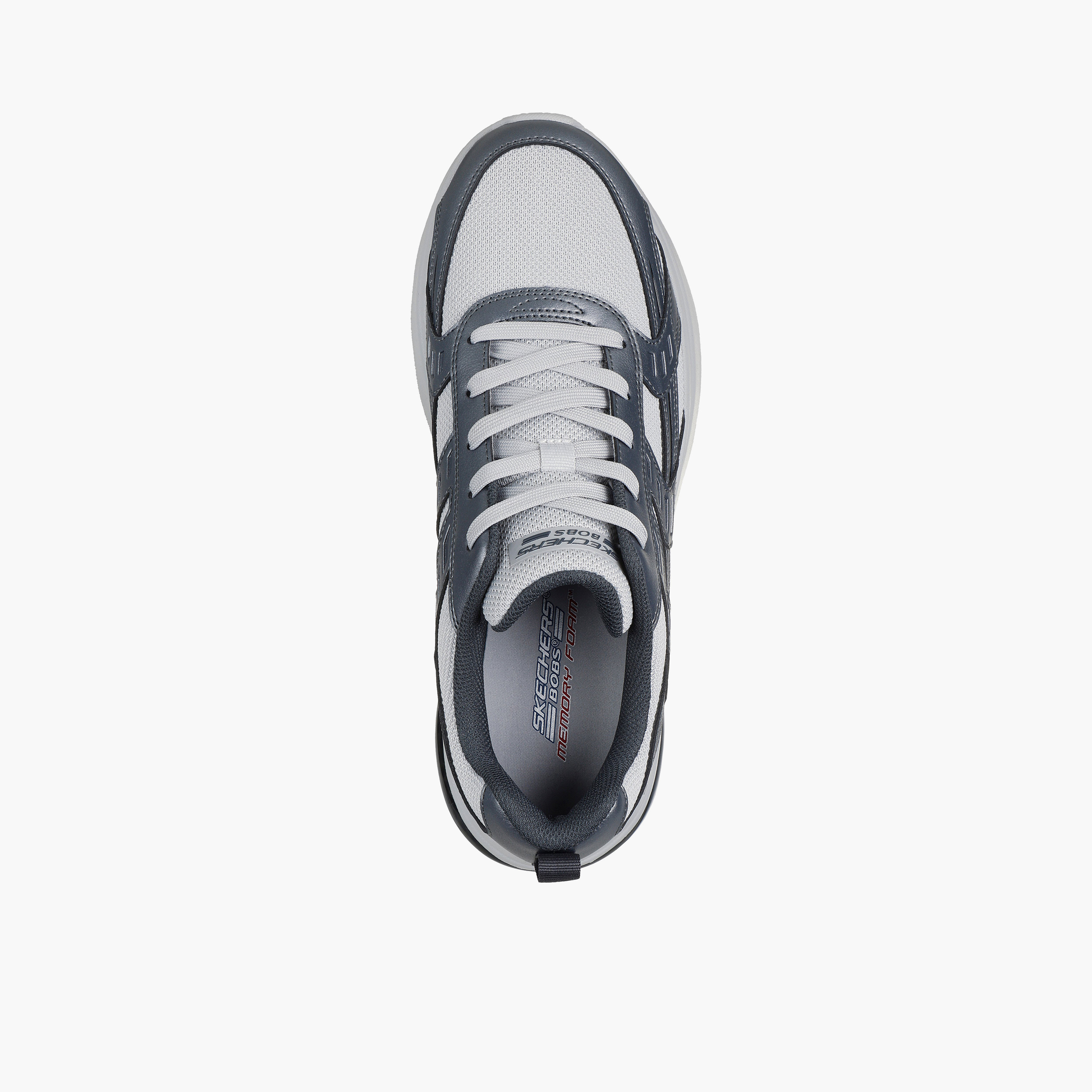 Skechers Men Bobs Vision Air Lace-Up Ankle Sneakers-sports-men-shoes-image-2