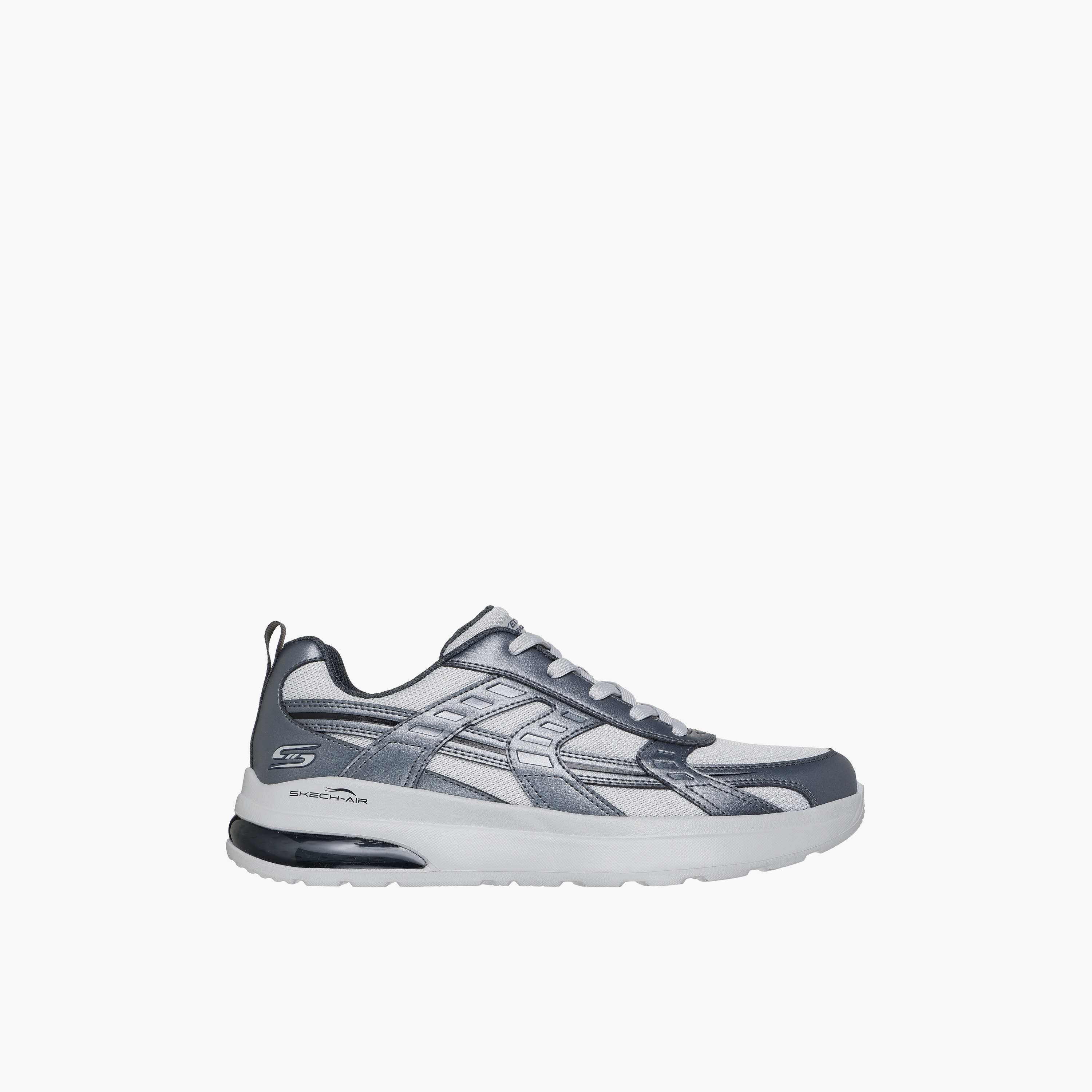 Skechers Men Bobs Vision Air Lace-Up Ankle Sneakers-sports-men-shoes-image-4