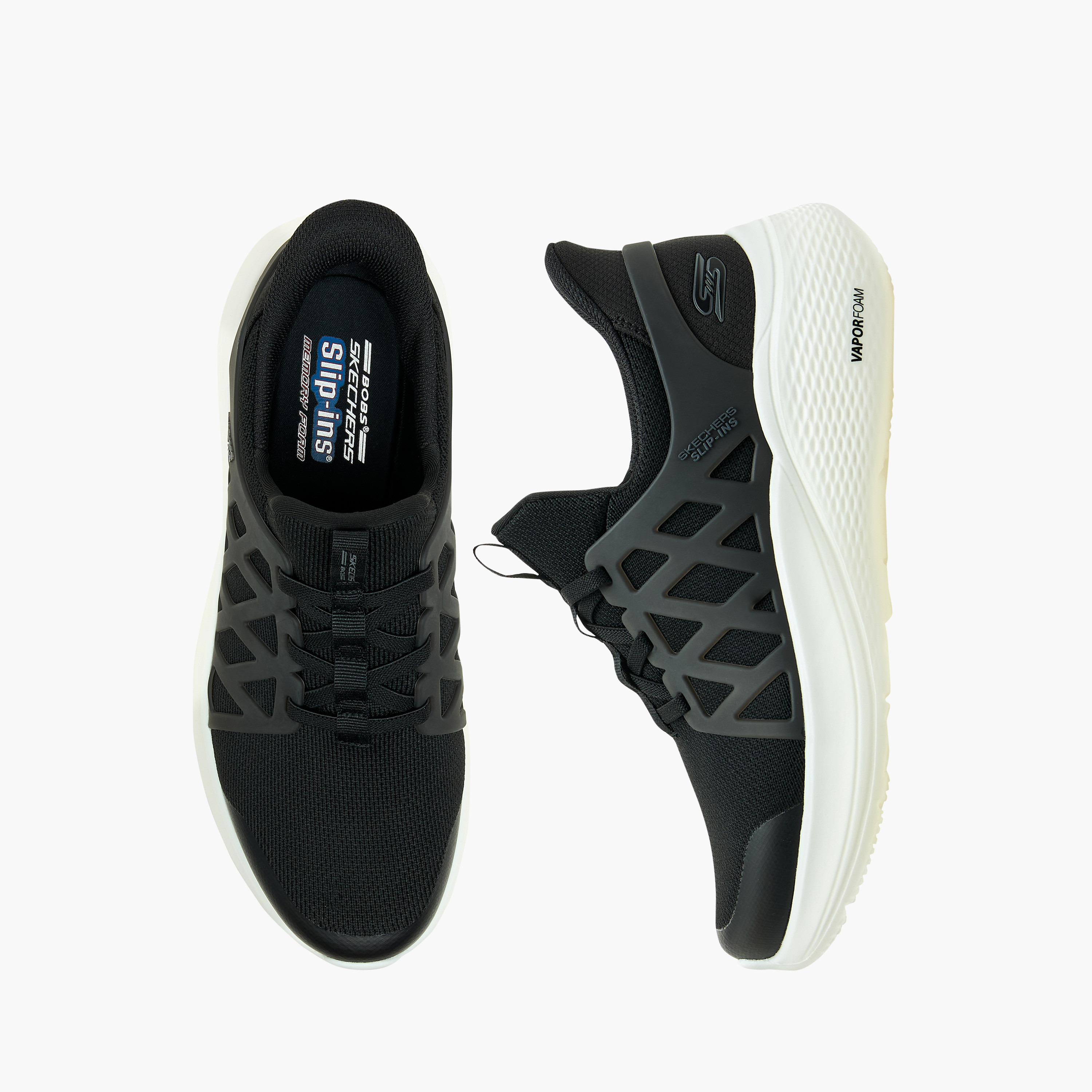 Skechers Men's Bobs Infinity Lace-Up Low Ankle Sneakers 118308 | OE-CP_BESTPRICE_EXCLUSION-image-1